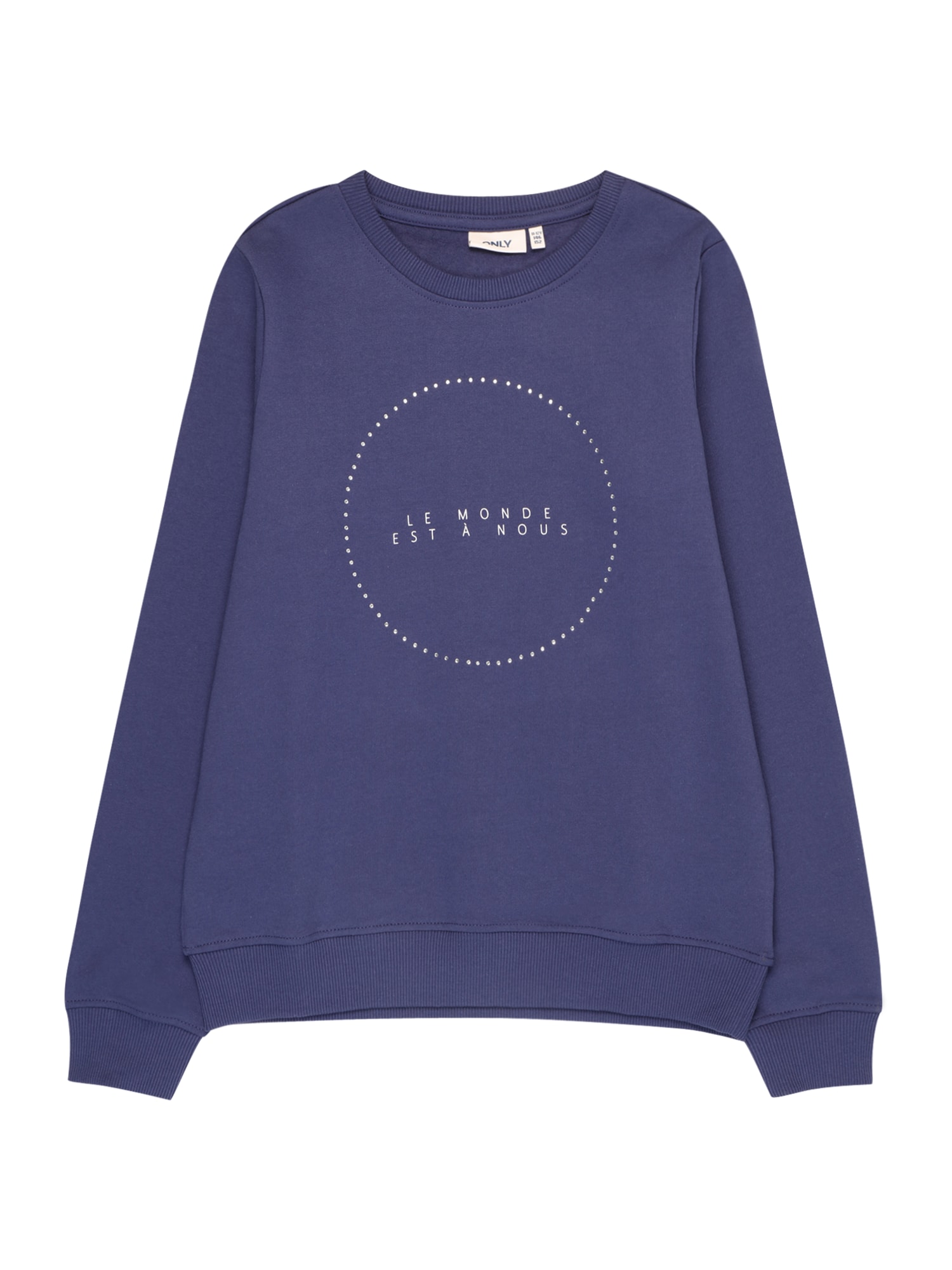 KIDS ONLY Majica 'DISCO'  marine / bela