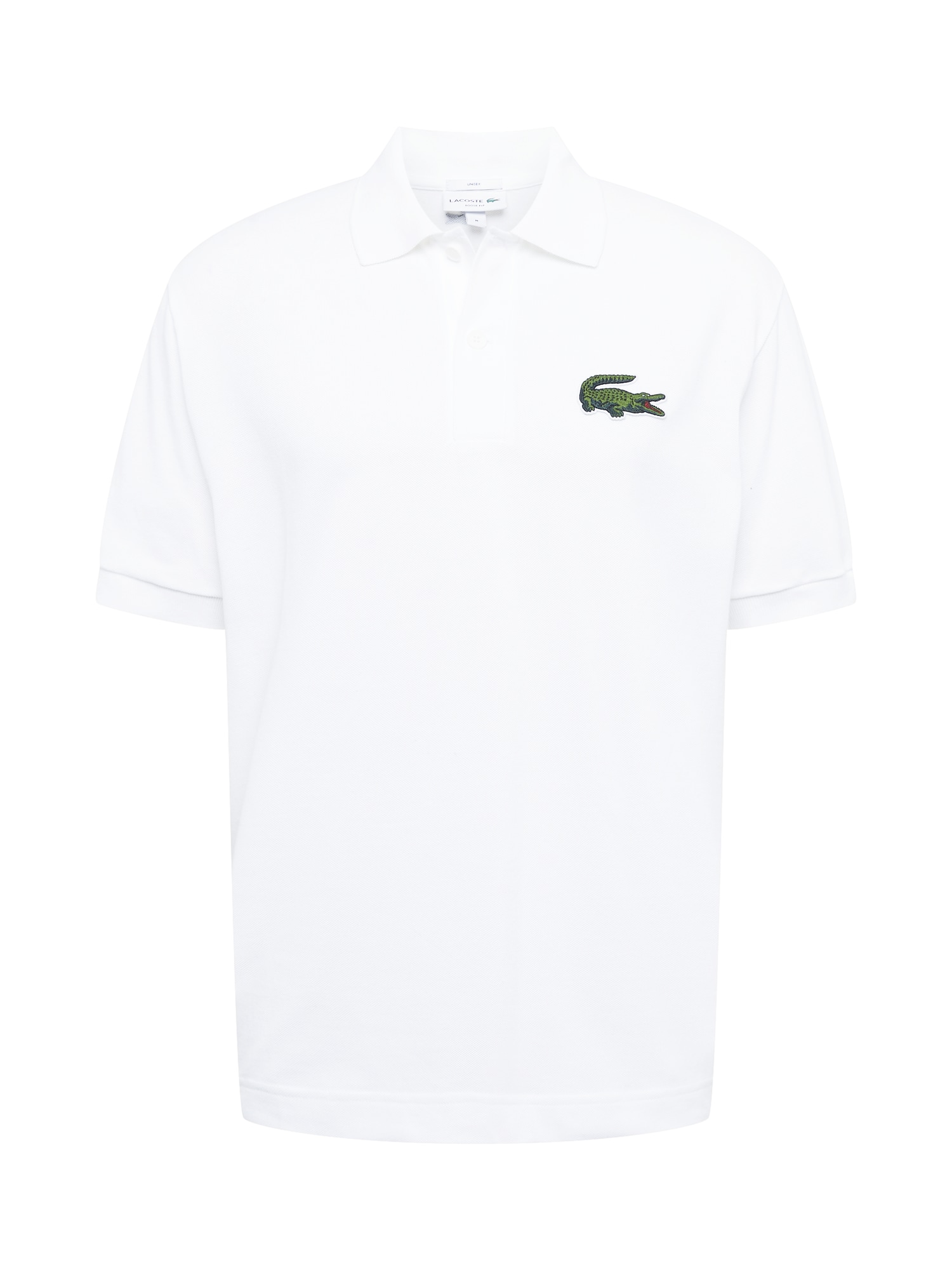 LACOSTE Majica  zelena / bela