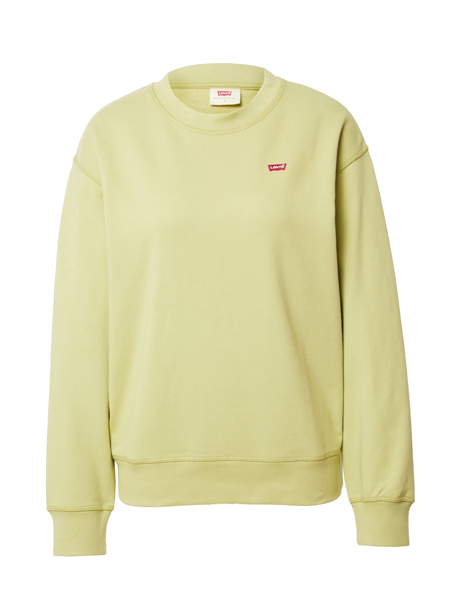 LEVI'S Majica  svetlo zelena / rdeča / bela