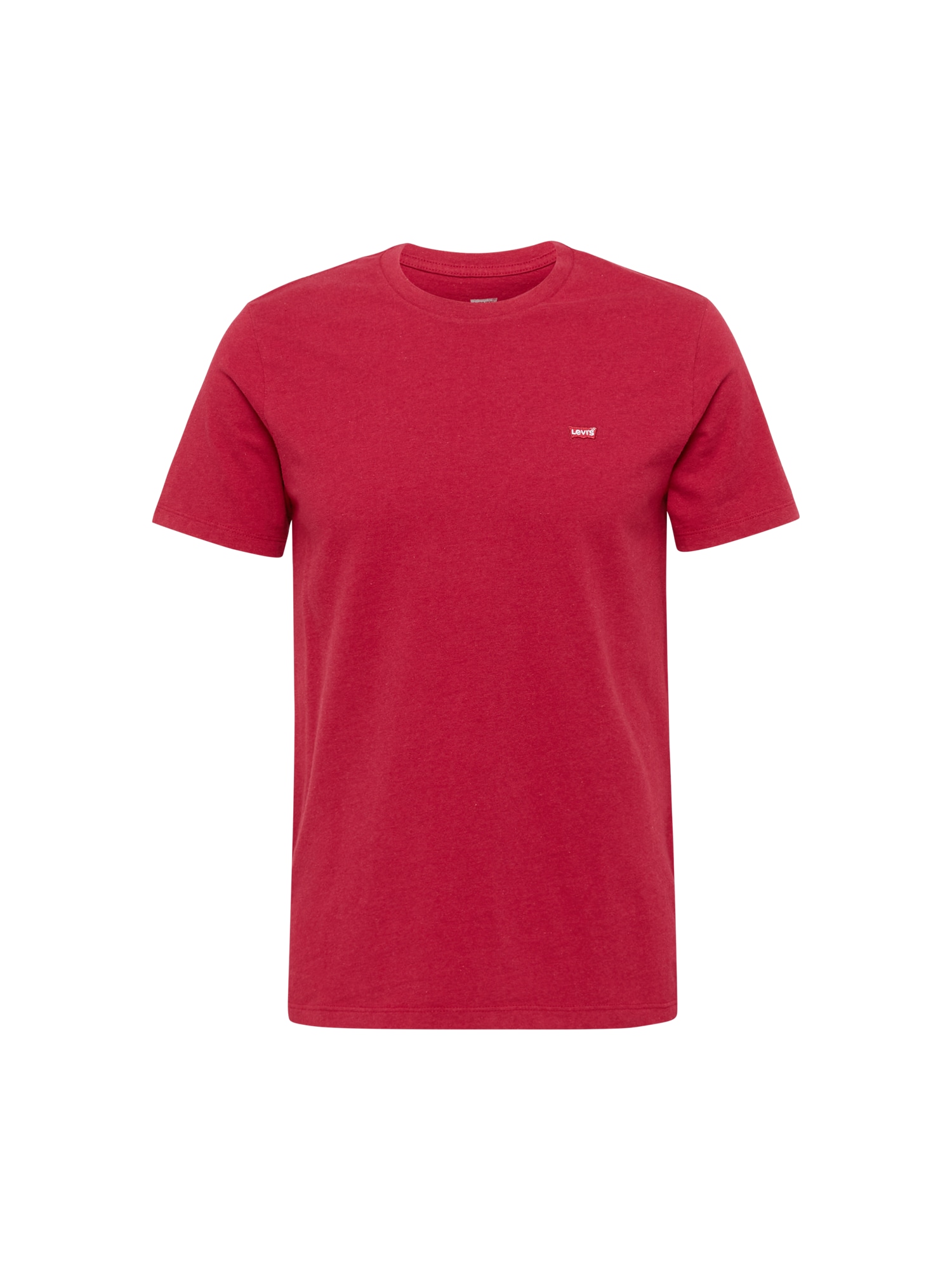 LEVI'S Majica  temno rdeča / bela