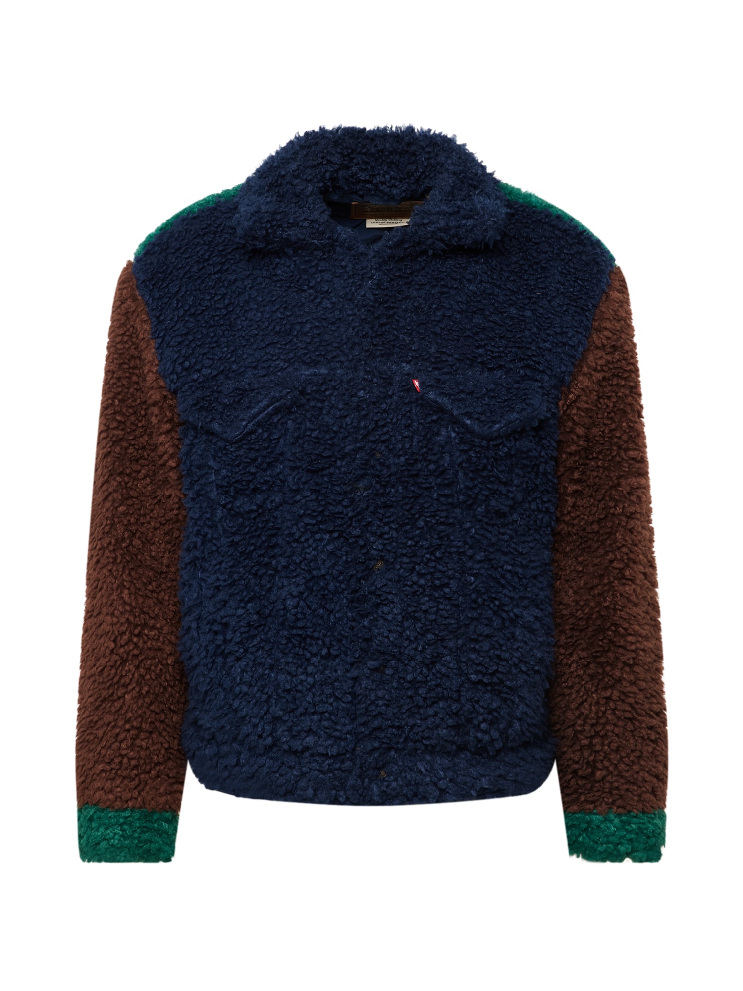 LEVI'S Prehodna jakna  temno modra / čokolada / temno zelena