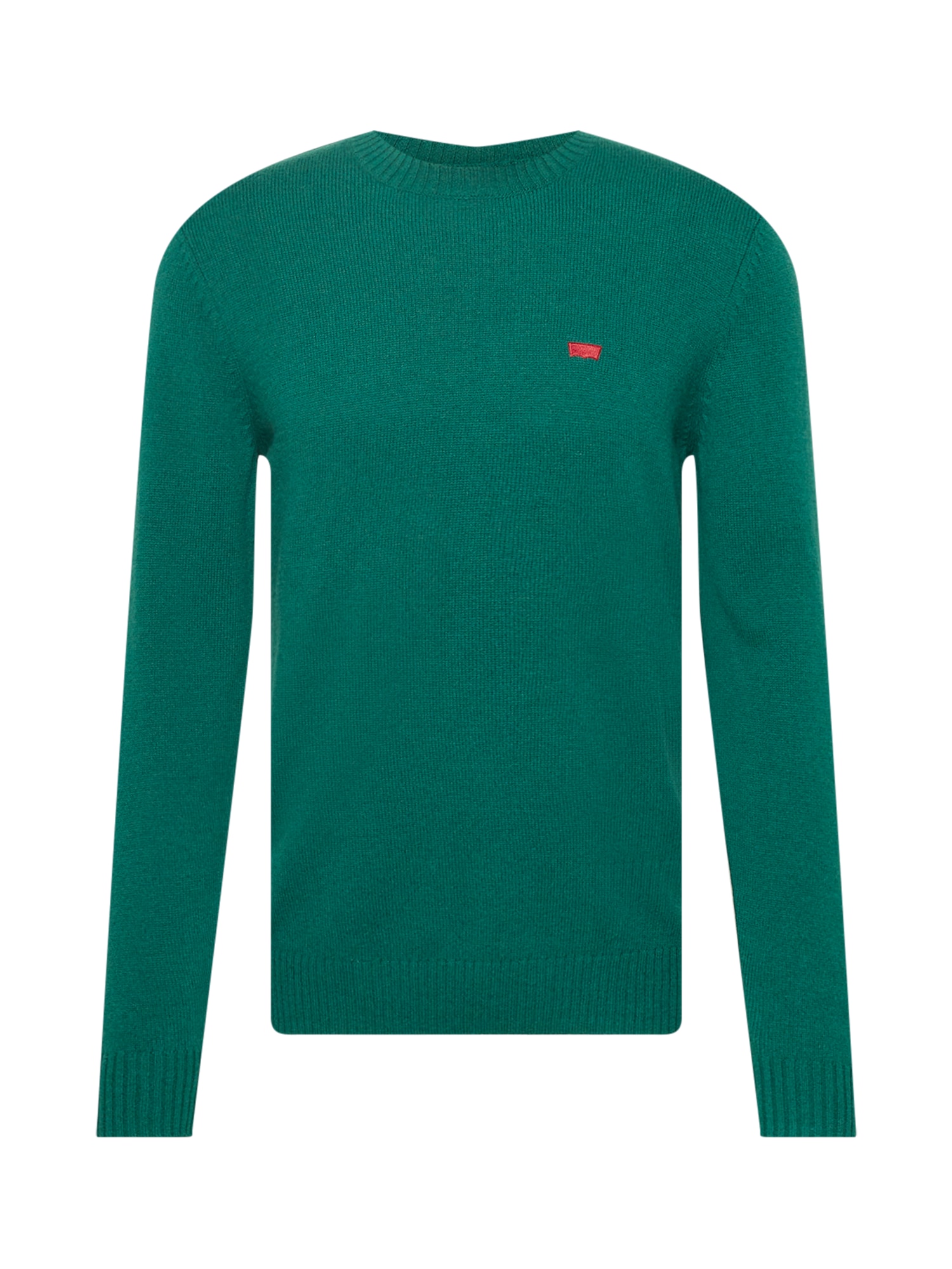 LEVI'S Pulover  smaragd / rdeča