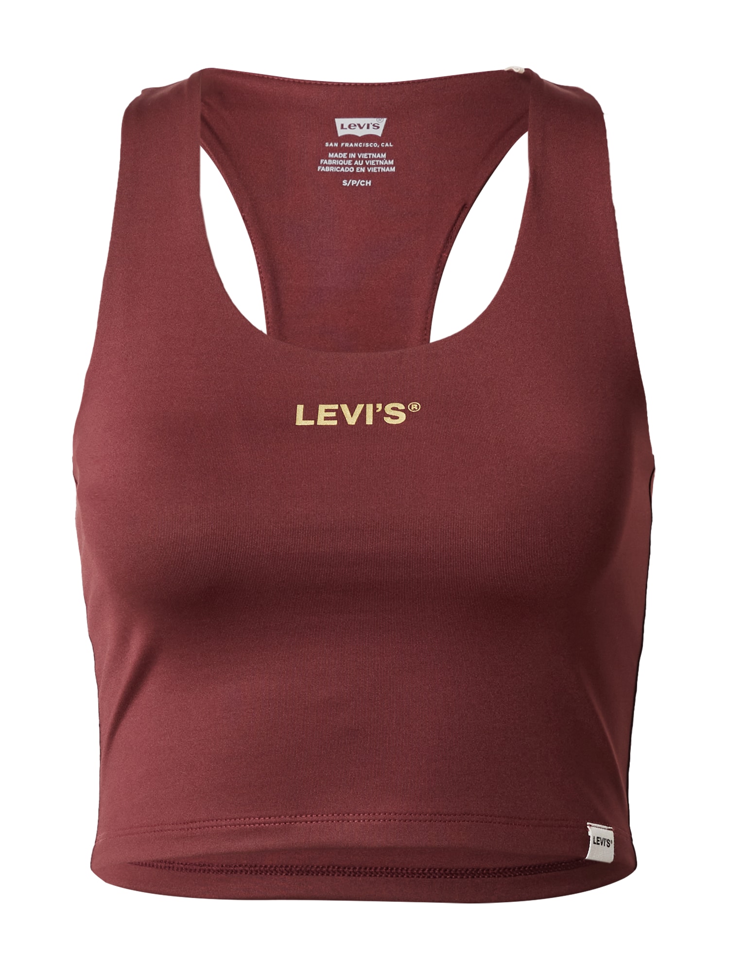 LEVI'S Top  rumena / burgund