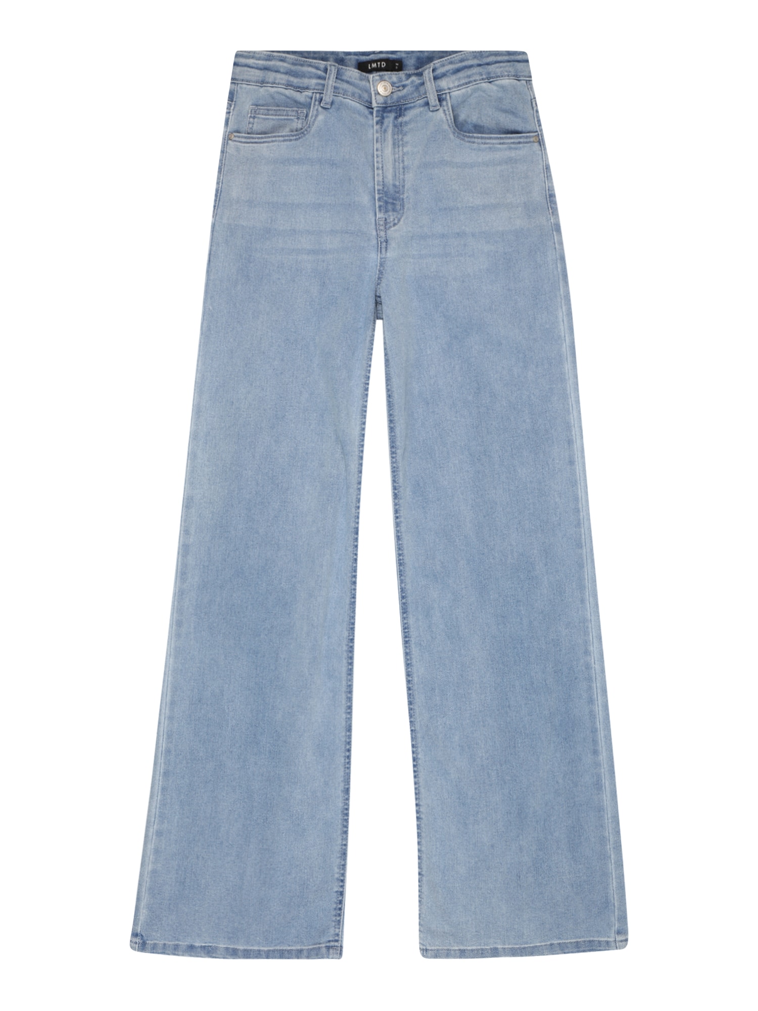 LMTD Kavbojke 'NLFTECETUCK DNM HW WIDE PANT'  moder denim