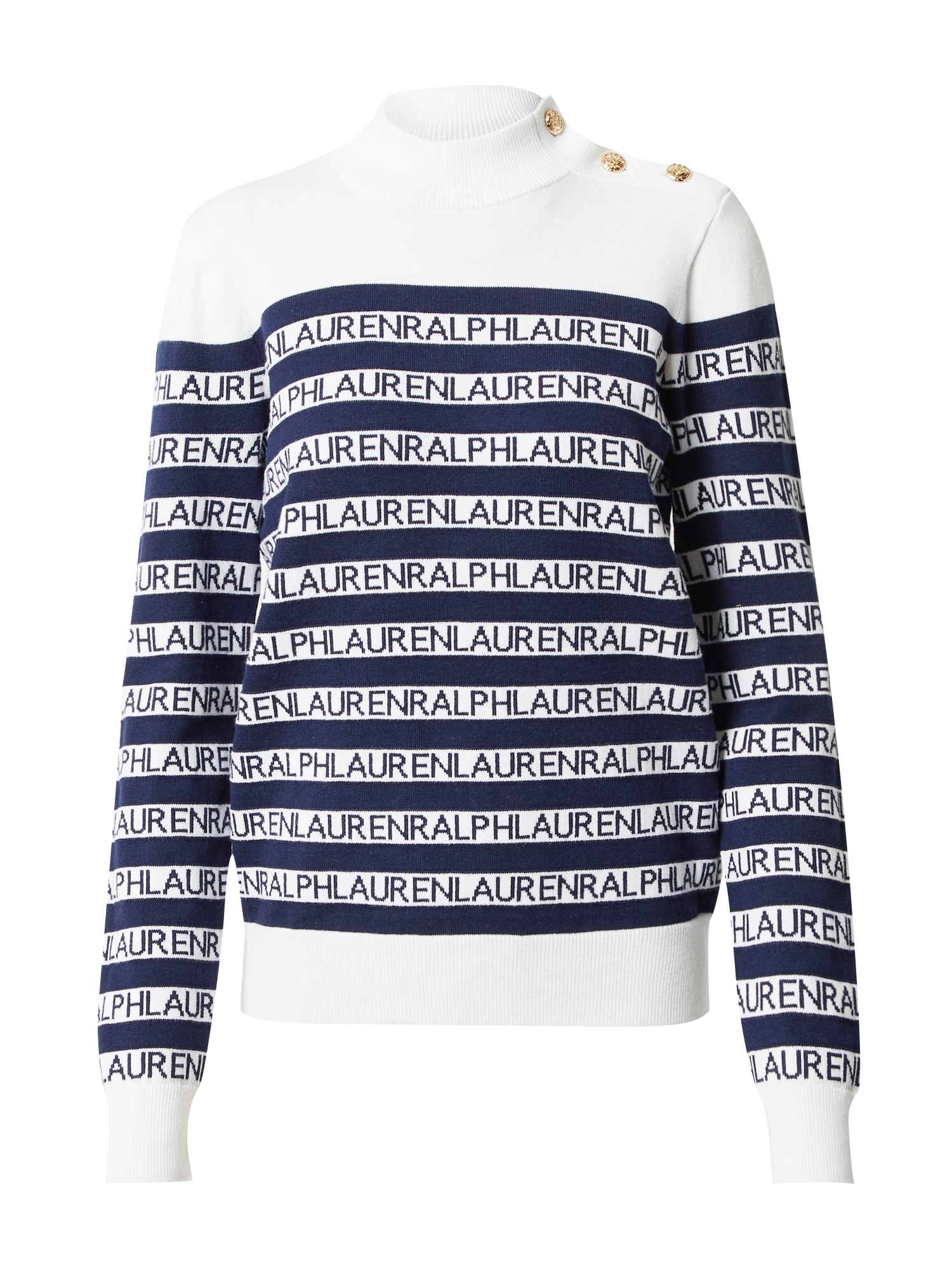 Lauren Ralph Lauren Pulover 'TAURINE'  mornarska / bela
