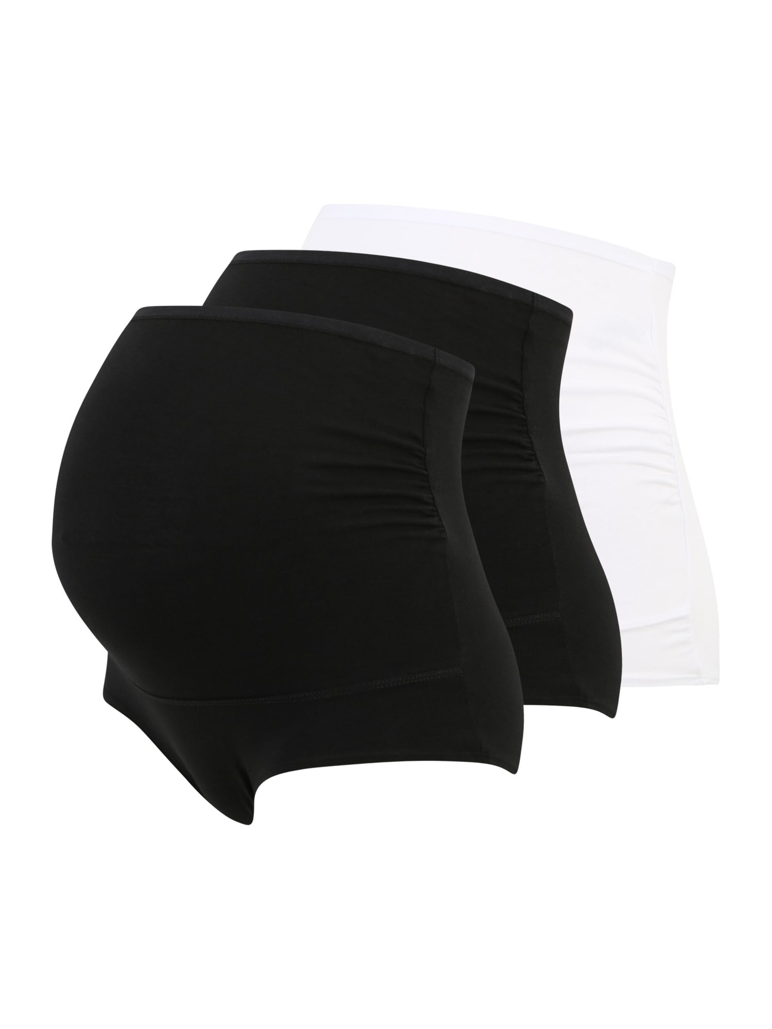Lindex Maternity Spodnje hlače  črna / off-bela
