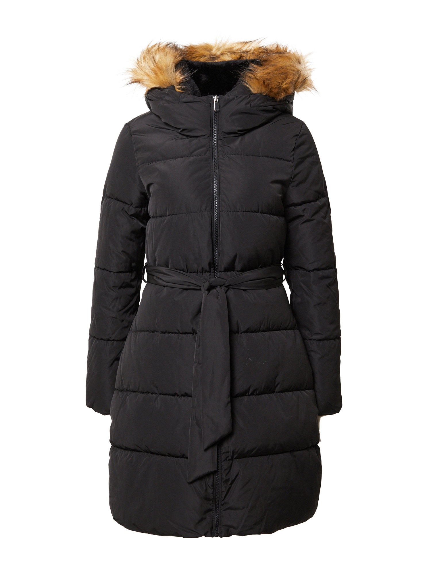 Lindex Zimski plašč  chamois / črna