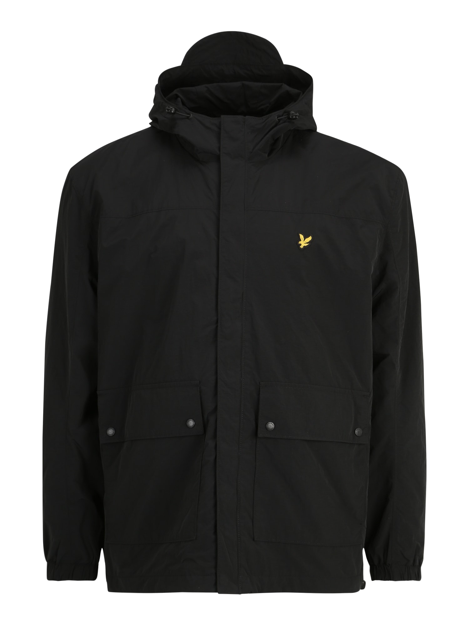 Lyle & Scott Big&Tall Prehodna jakna  črna