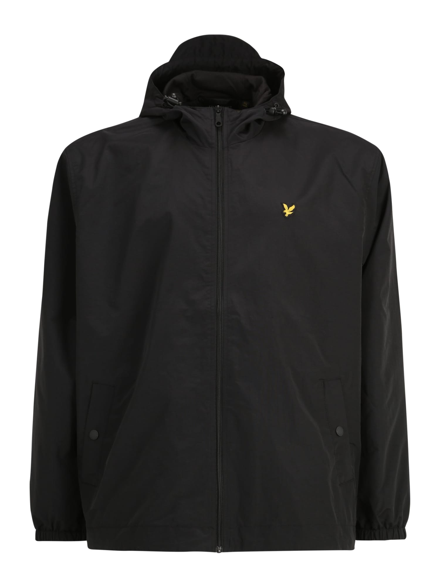 Lyle & Scott Big&Tall Prehodna jakna  rumena / črna