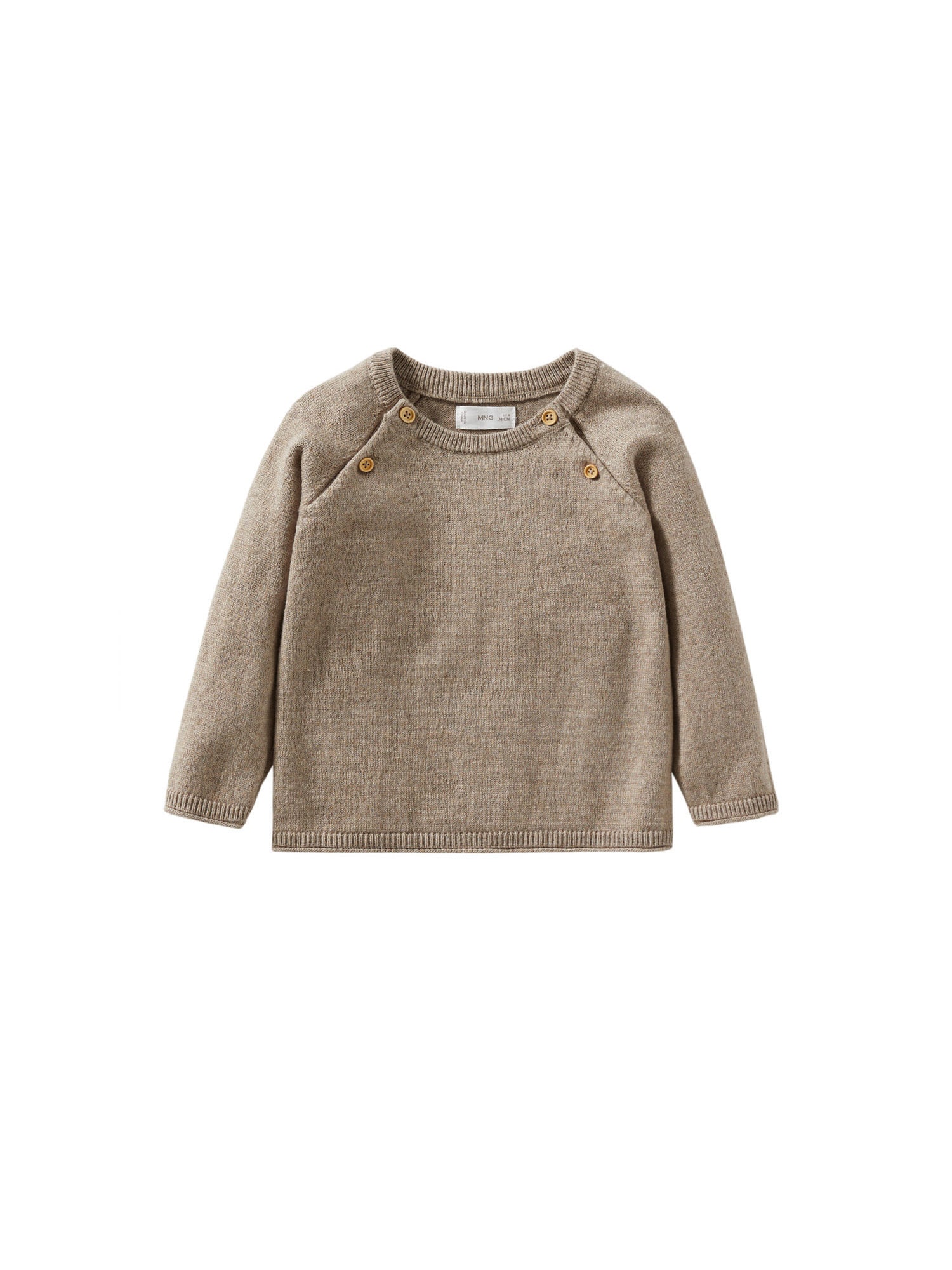 MANGO KIDS Majica 'SWEATER PARIS3'  svetlo rjava