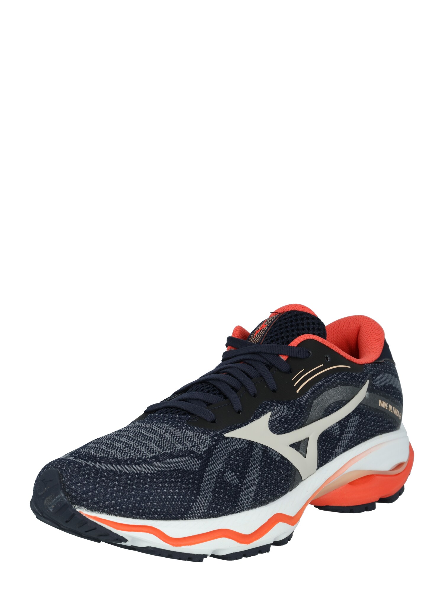 MIZUNO Tekaški čevelj 'WAVE ULTIMA 13'  nočno modra / svetlo siva / korala / črna