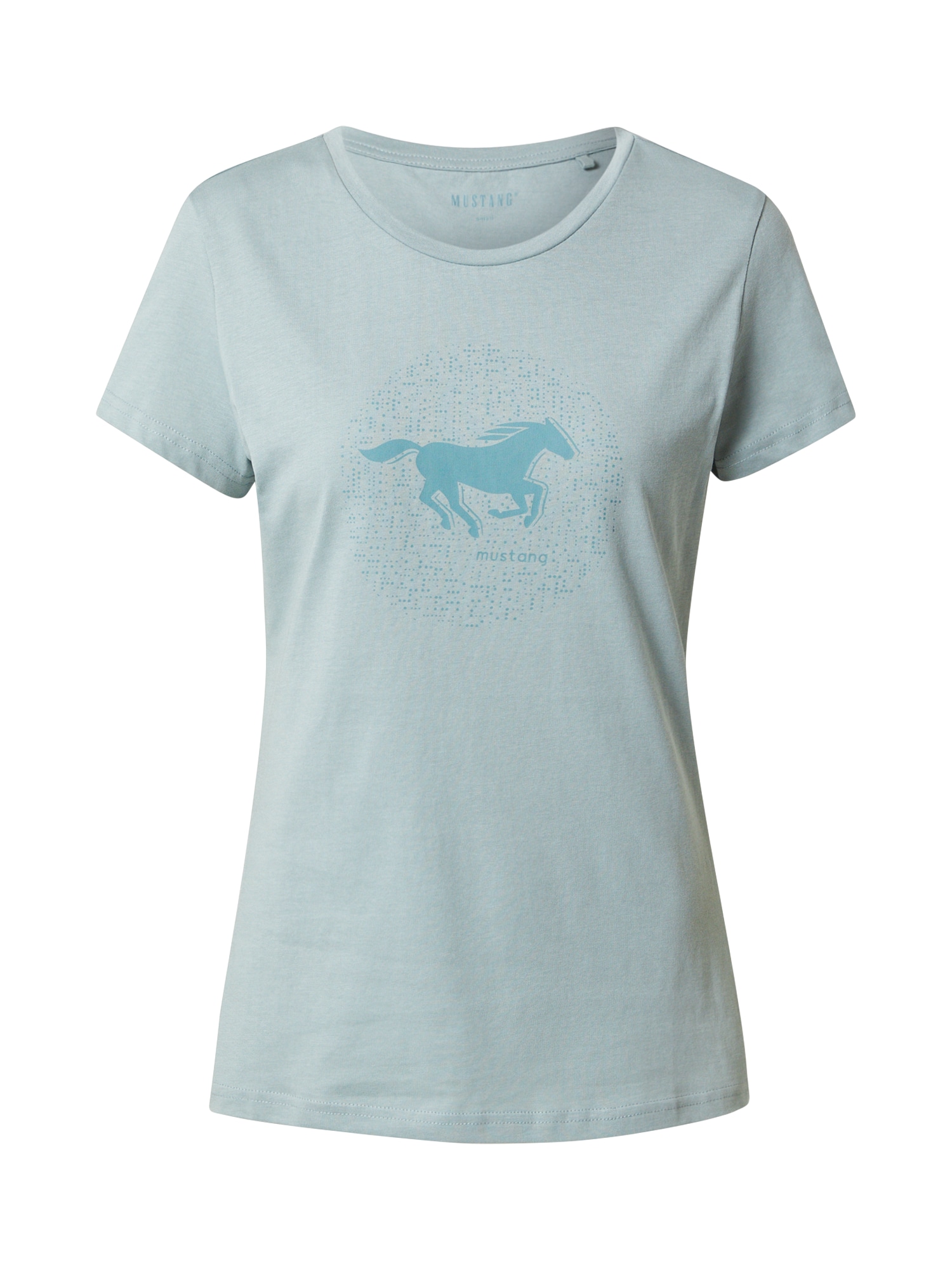 MUSTANG Majica 'Alexia'  moder denim / pastelno modra