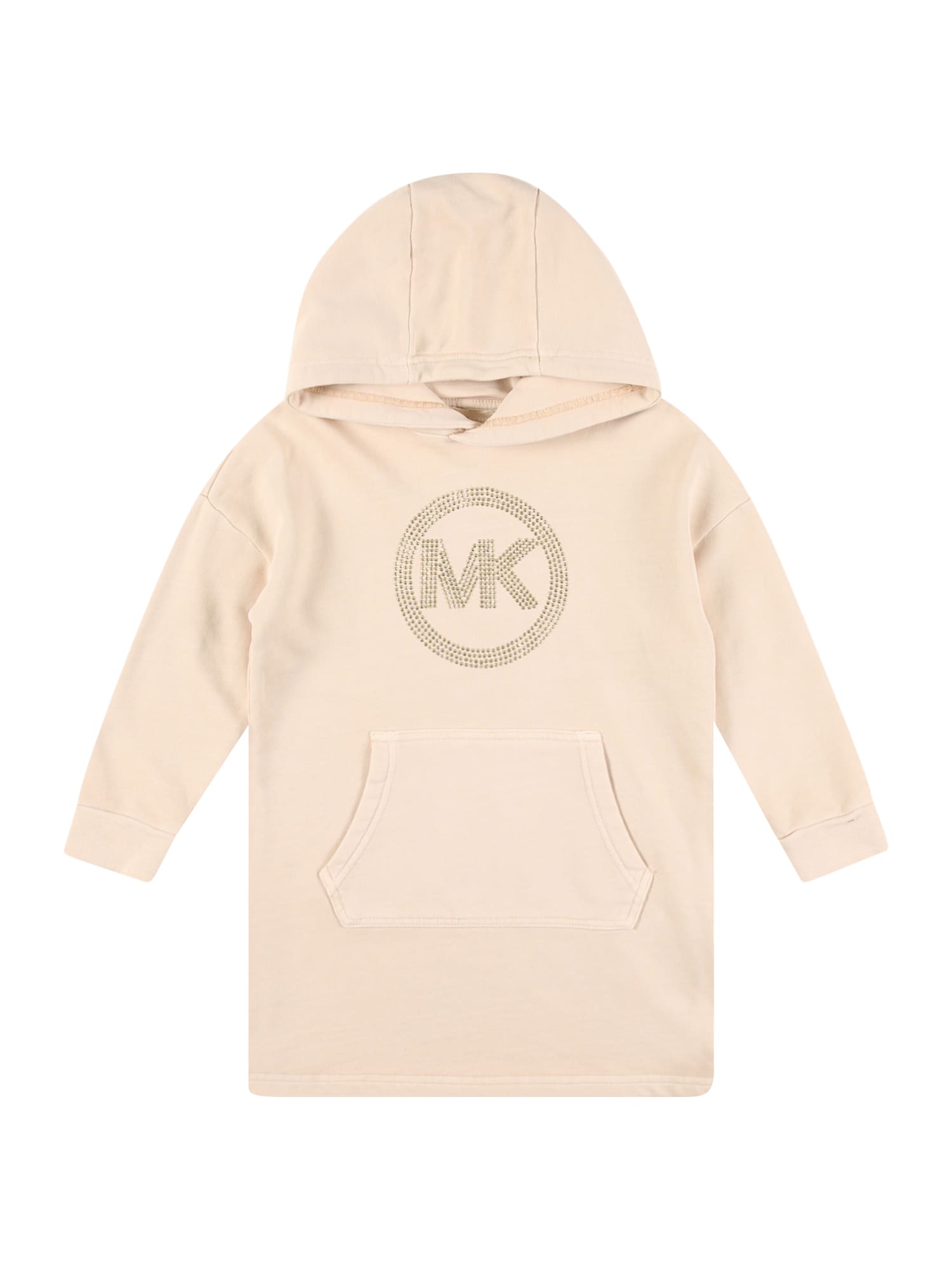 Michael Kors Kids Obleka  svetlo bež / zlata