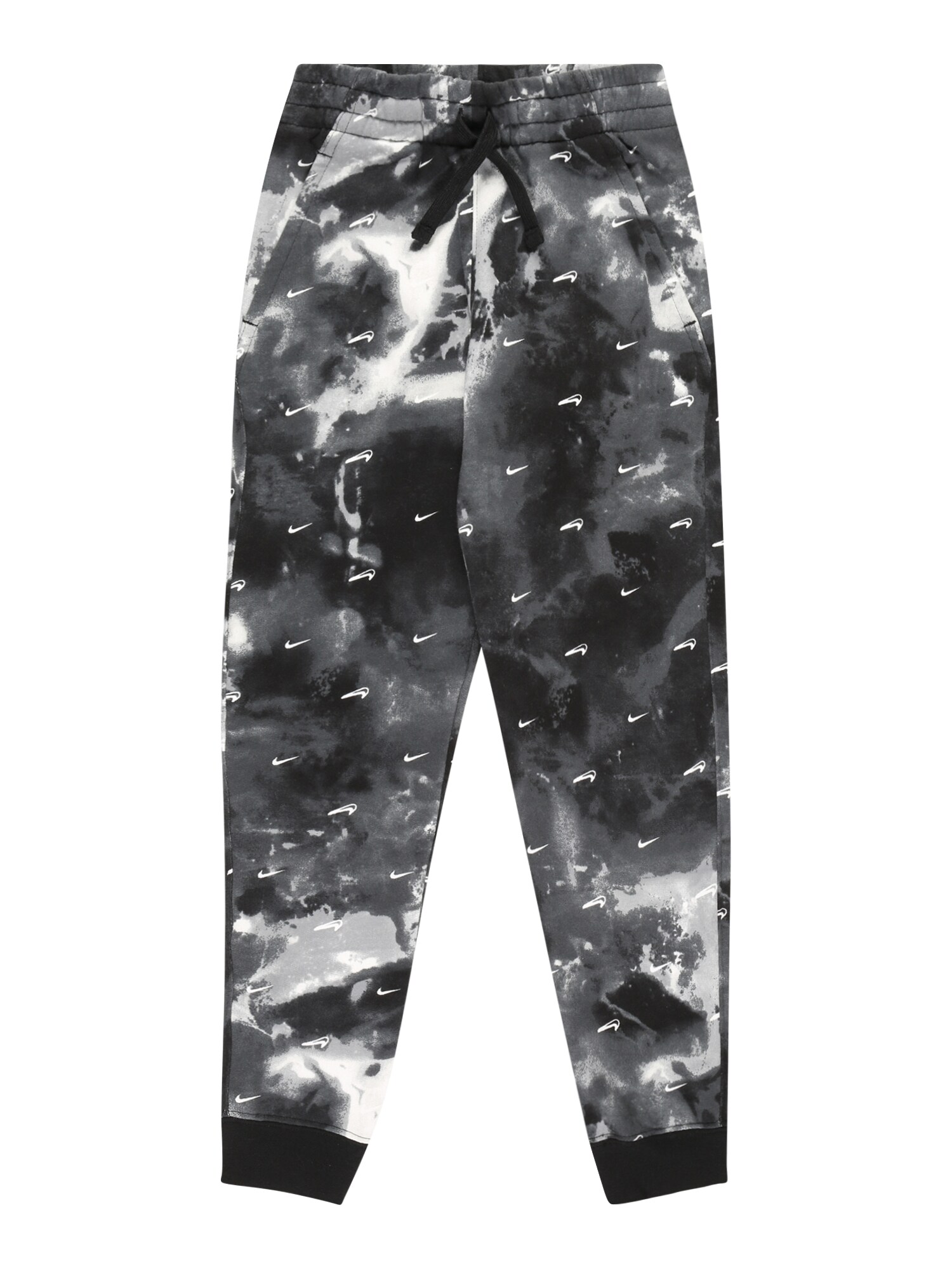 Nike Sportswear Hlače  črna / bela