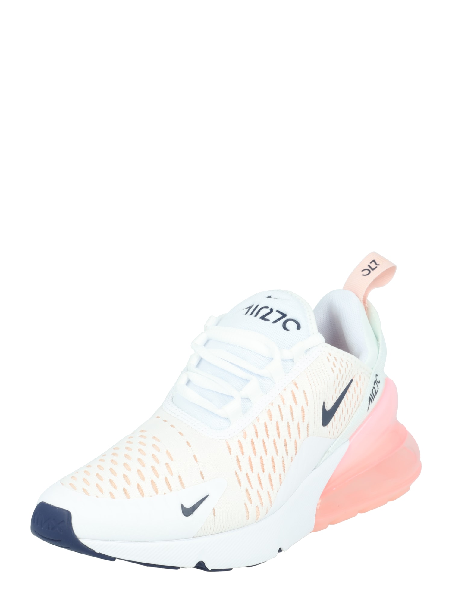 Nike Sportswear Nizke superge 'Air Max 270'  bež / roza / črna / bela
