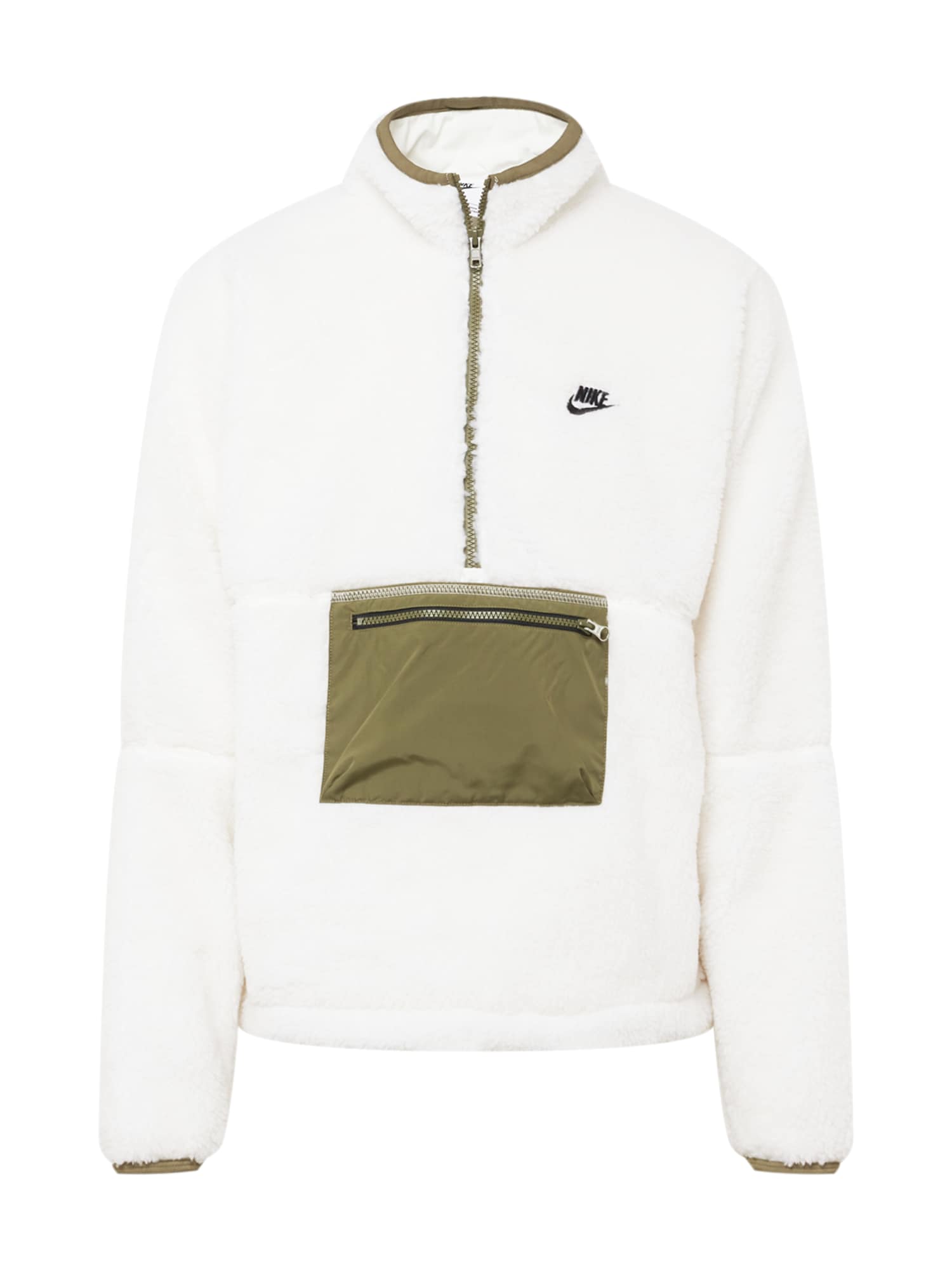 Nike Sportswear Prehodna jakna  zelena / črna / bela