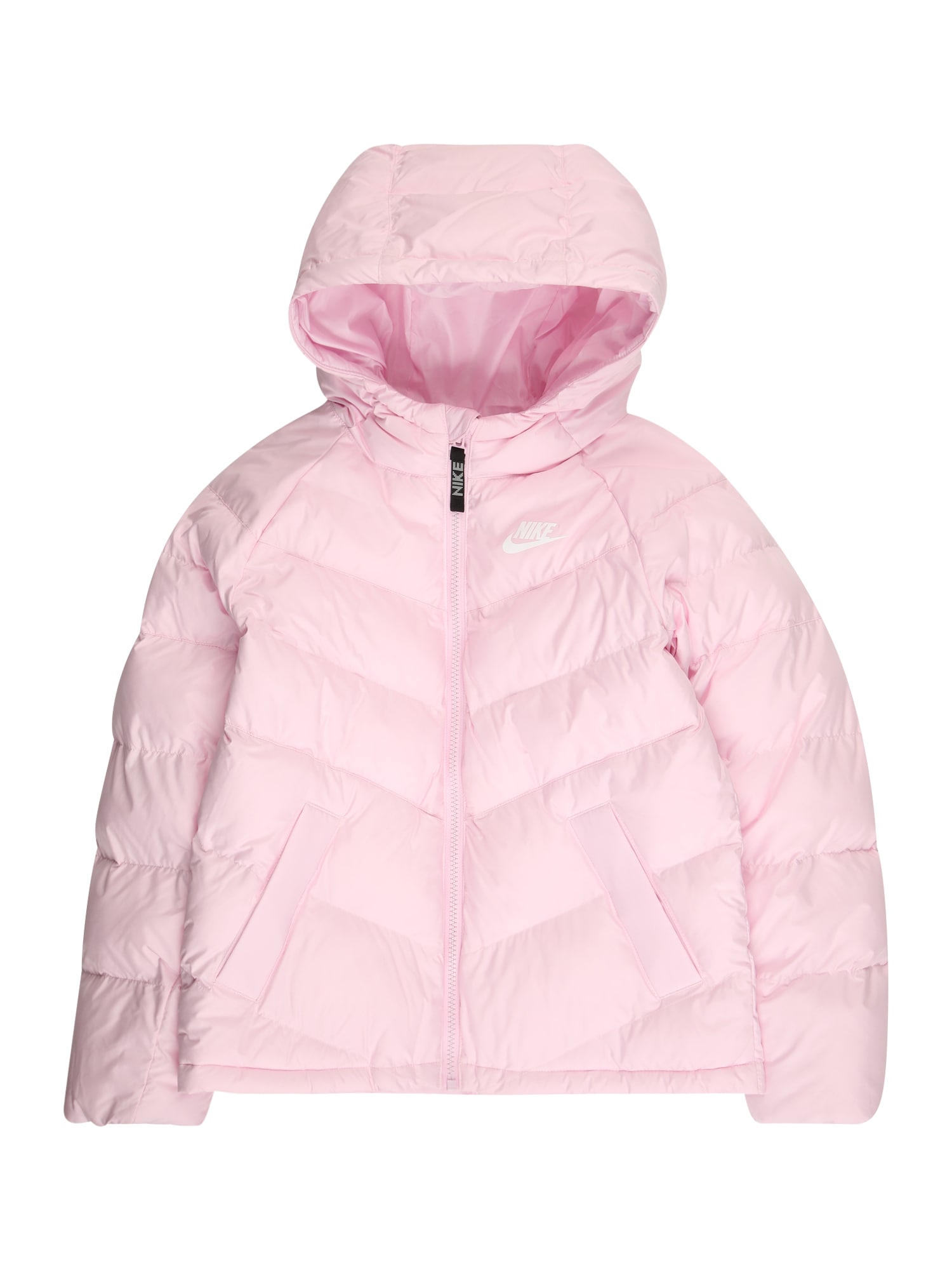 Nike Sportswear Zimska jakna  pastelno roza / bela