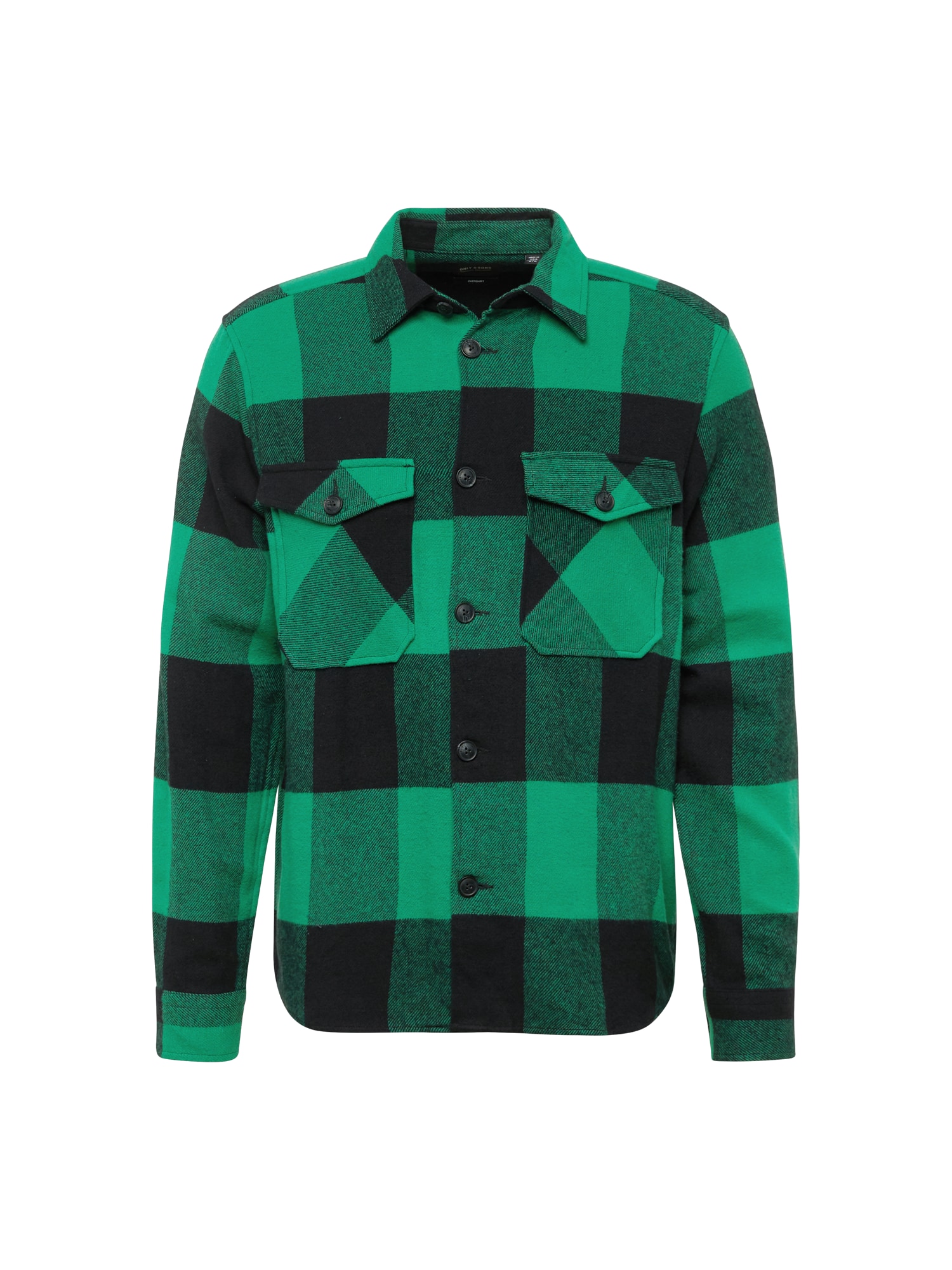 Only & Sons Srajca 'MILO'  zelena / črna