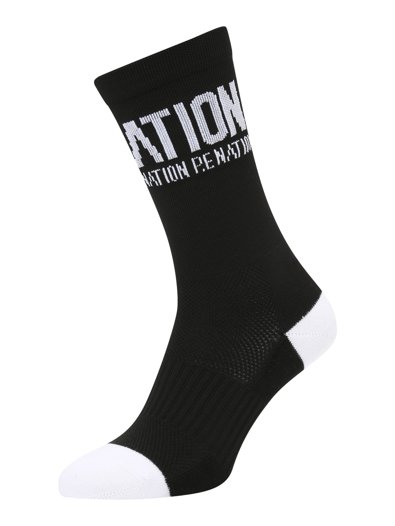P.E Nation Športne nogavice  črna / bela