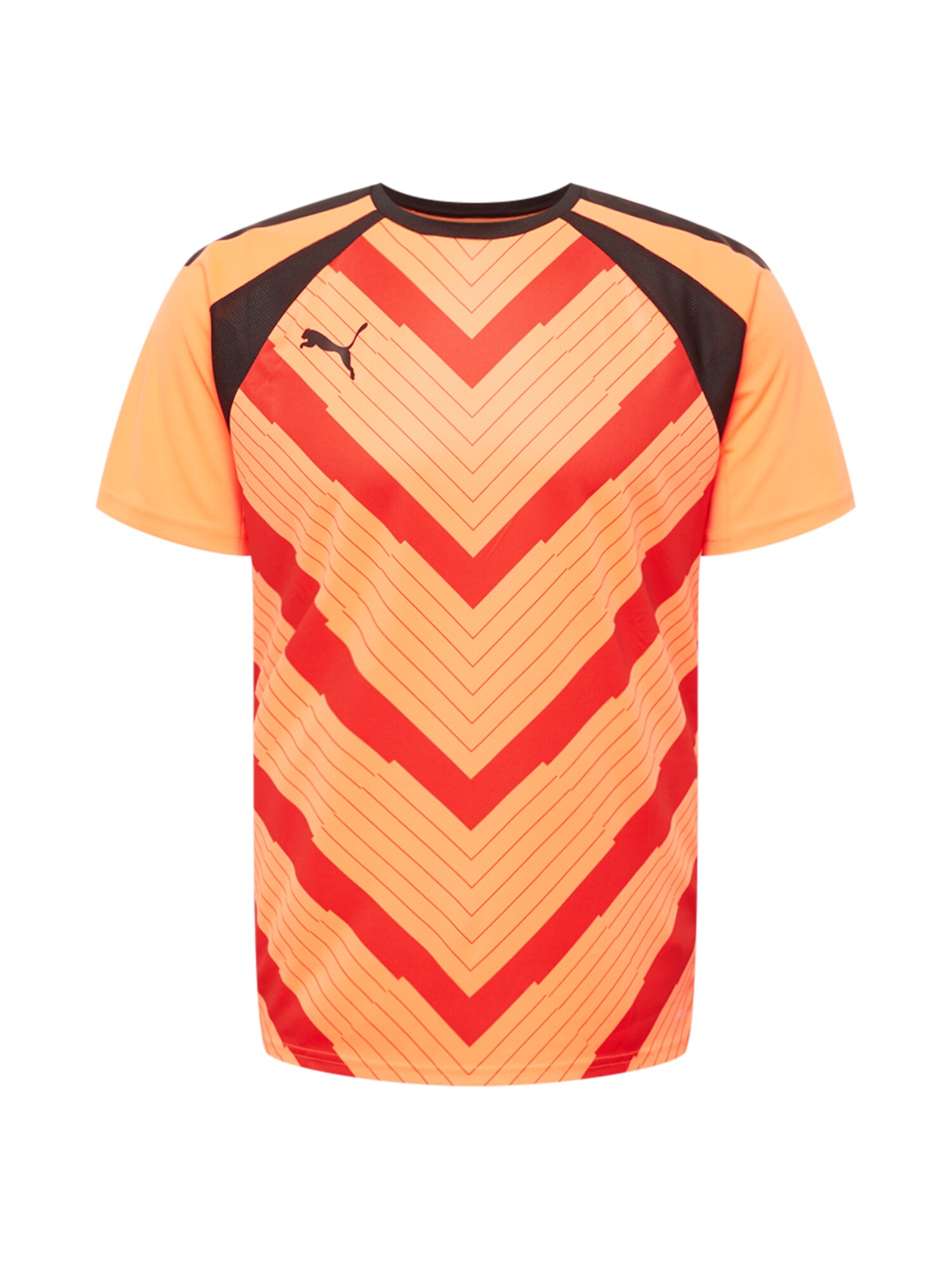 PUMA Dres 'Team LIGA'  korala / rdeča / črna