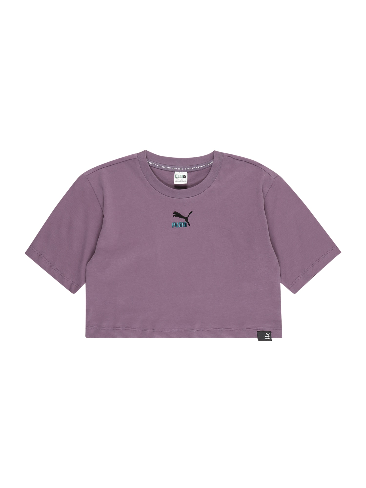 PUMA Majica  sivka / črna
