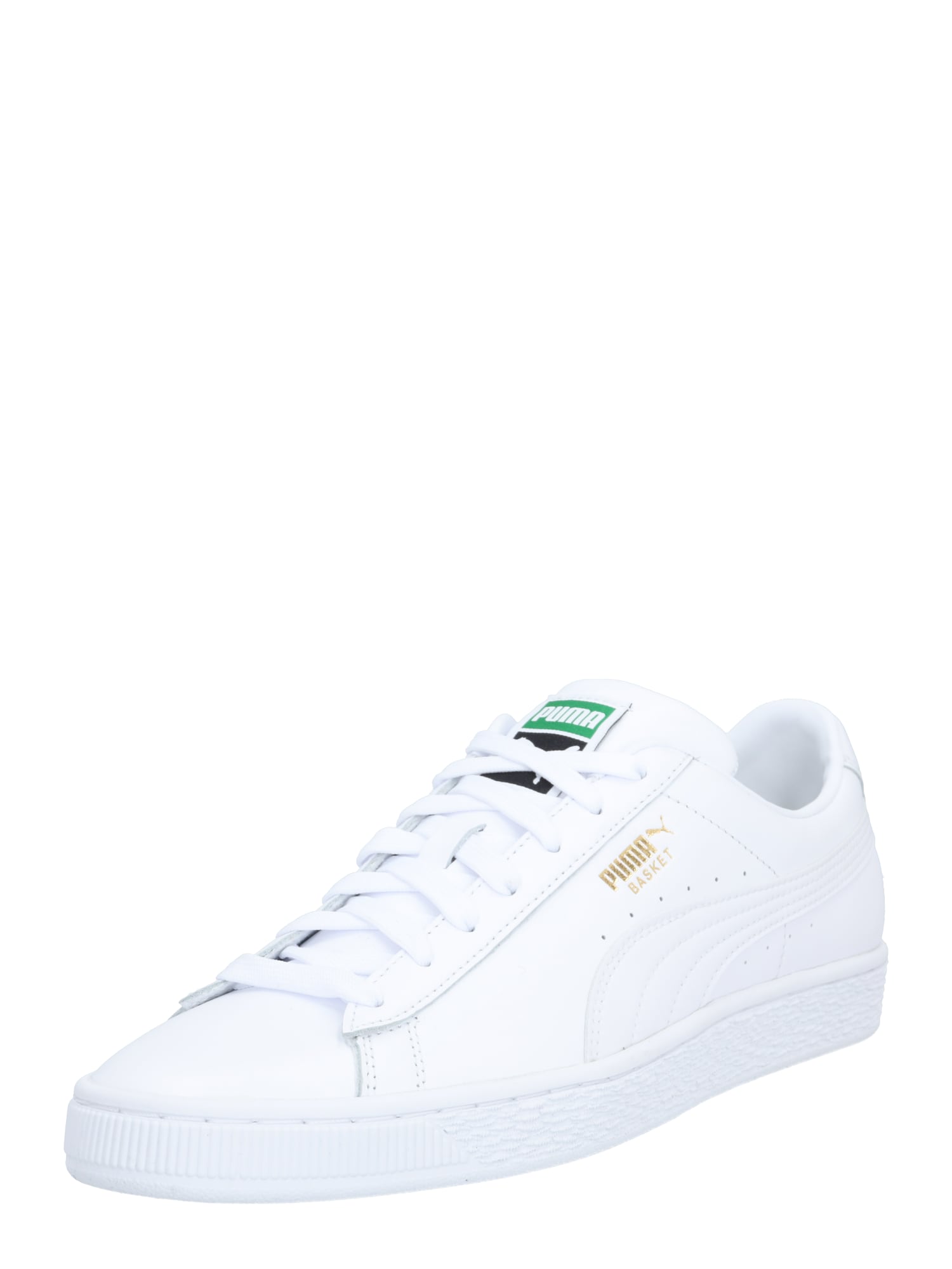 PUMA Nizke superge 'Basket Classic XXI'  zlata / zelena / bela