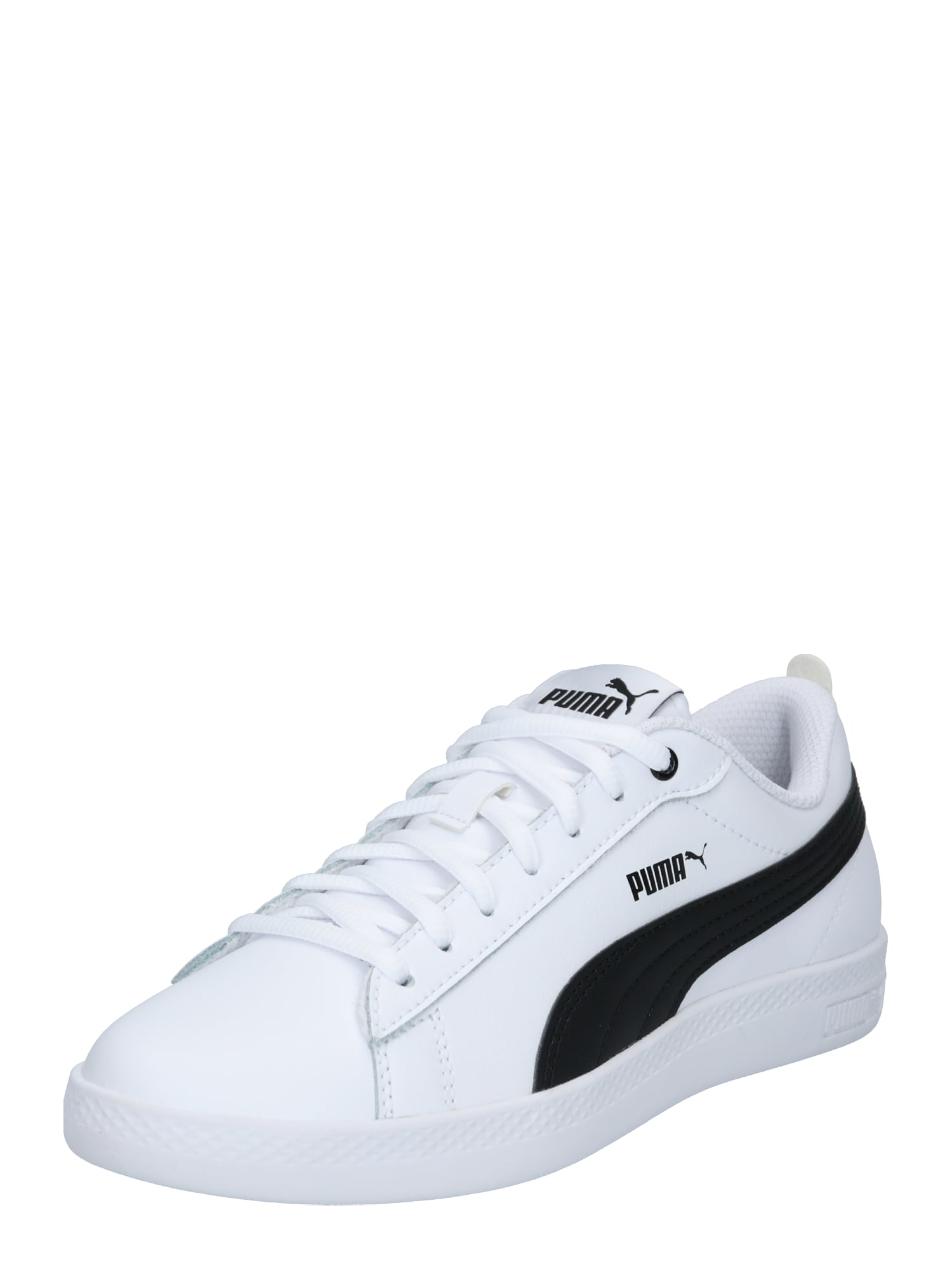 PUMA Nizke superge 'Smash Wns v2 L'  črna / bela