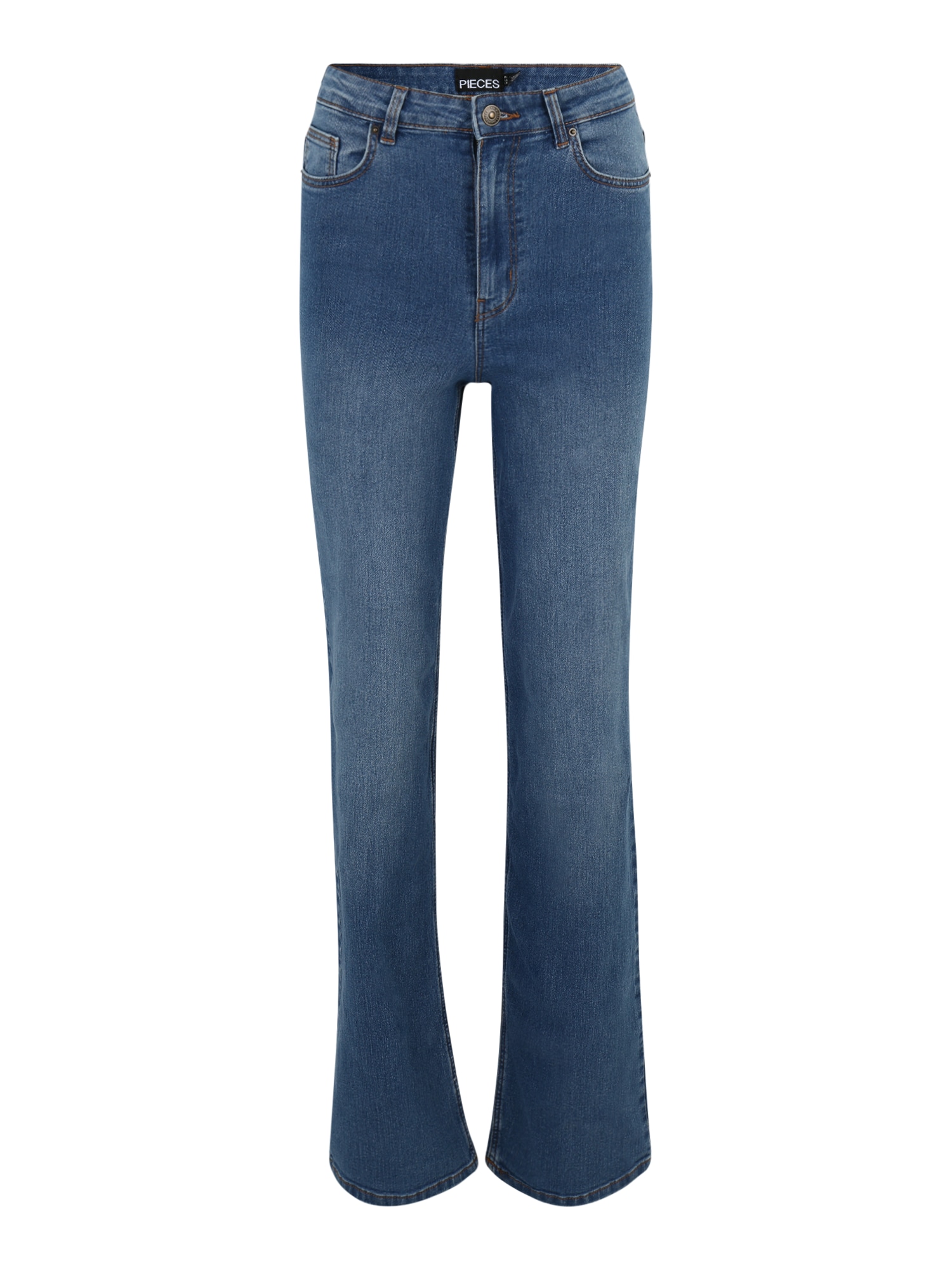 Pieces Tall Kavbojke 'PEGGY'  moder denim