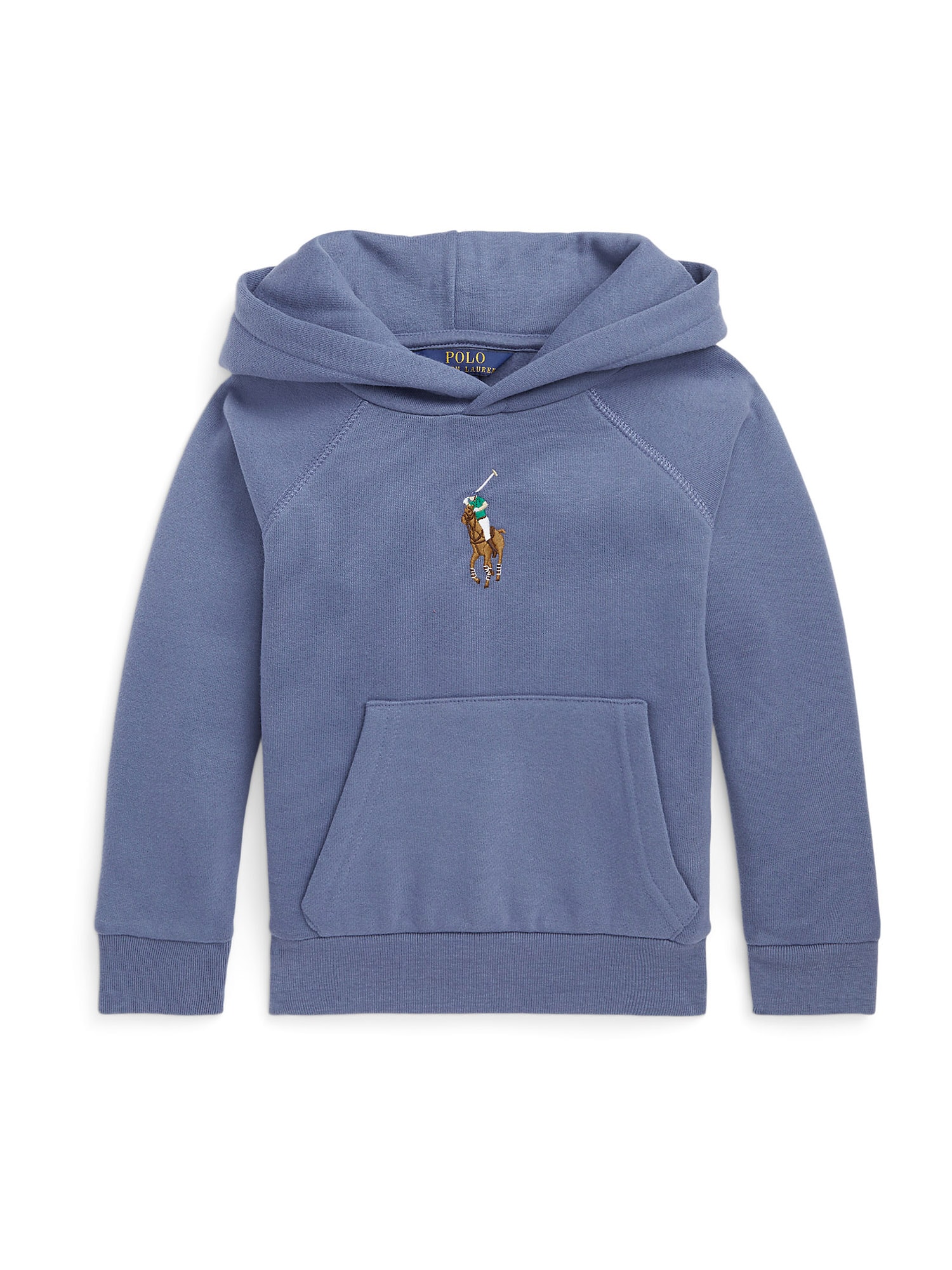 Polo Ralph Lauren Majica  golobje modra / karamel / zelena / bela