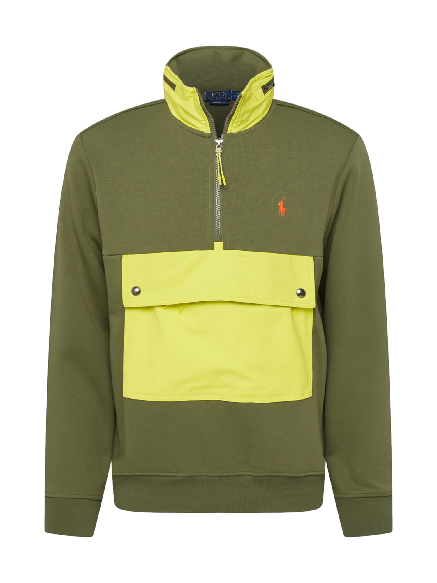Polo Ralph Lauren Majica  oliva / trst / oranžna