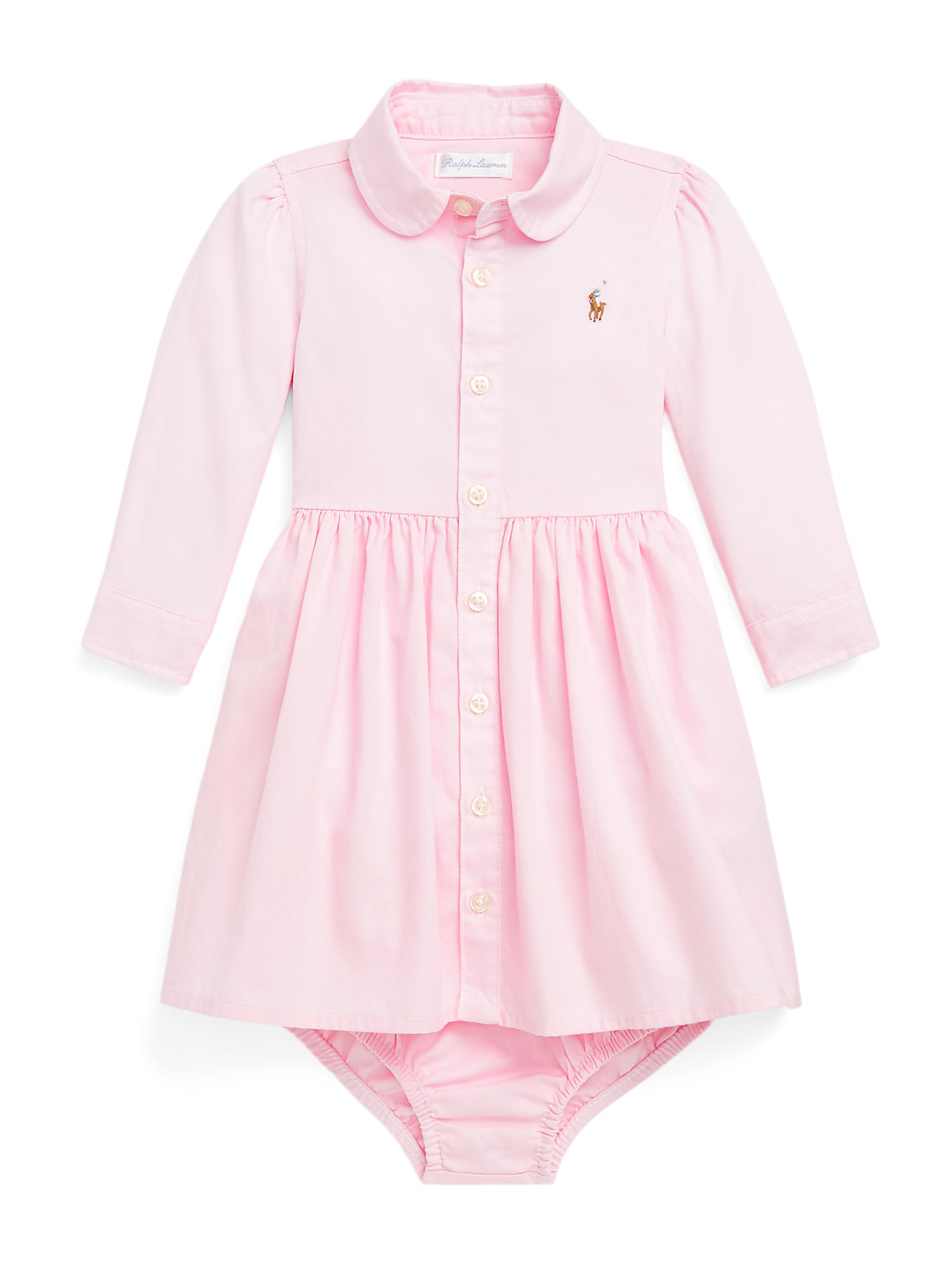 Polo Ralph Lauren Obleka 'ACIELA'  rjava / roza