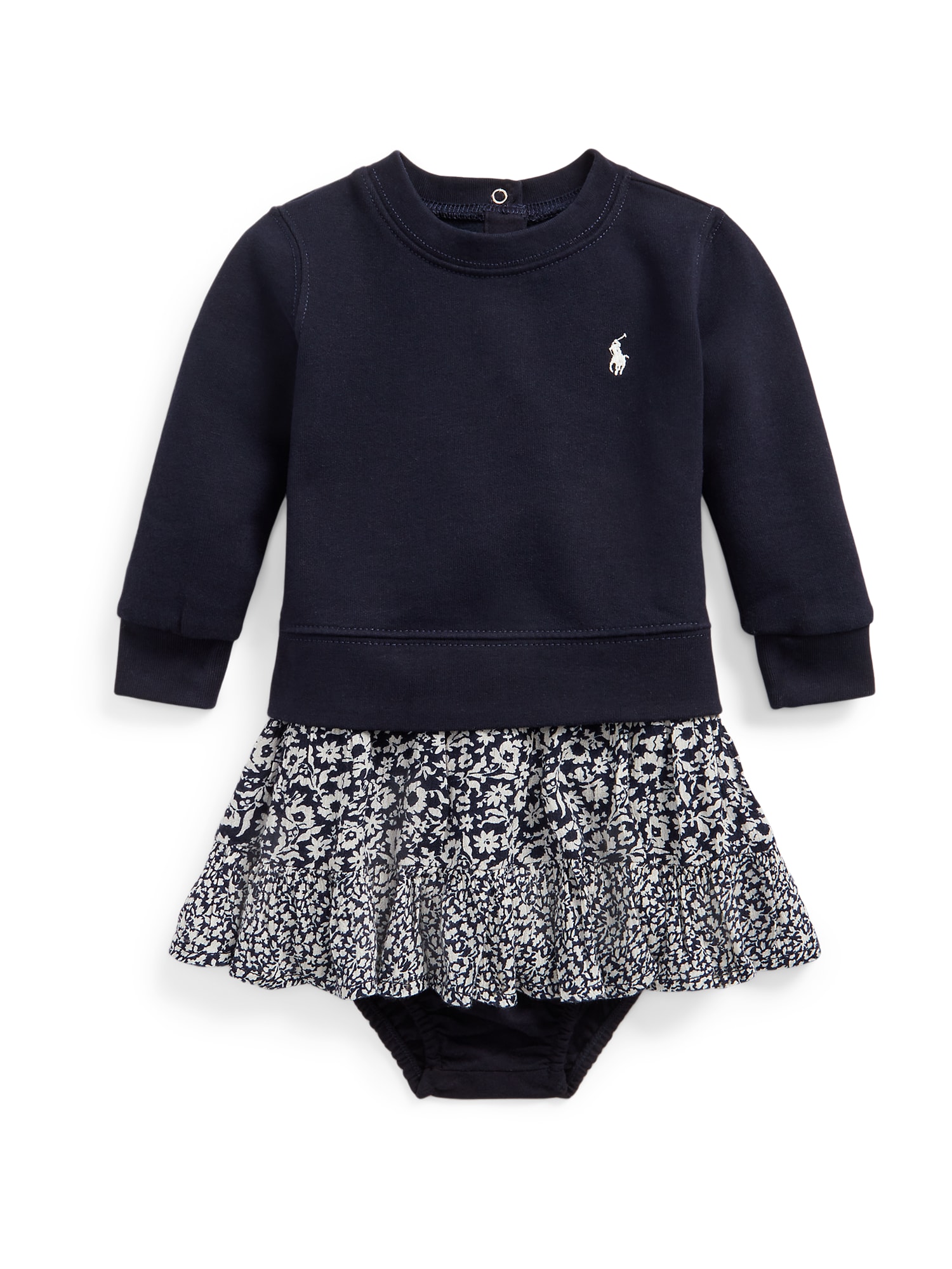 Polo Ralph Lauren Obleka  mornarska / bela