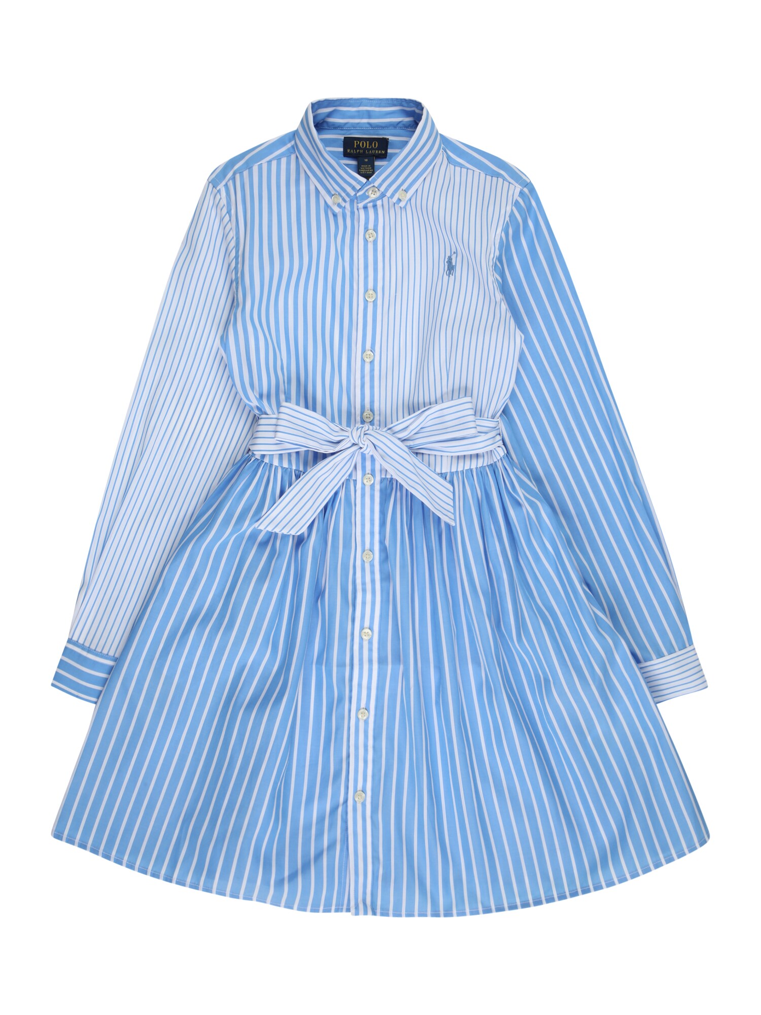 Polo Ralph Lauren Obleka  svetlo modra / bela