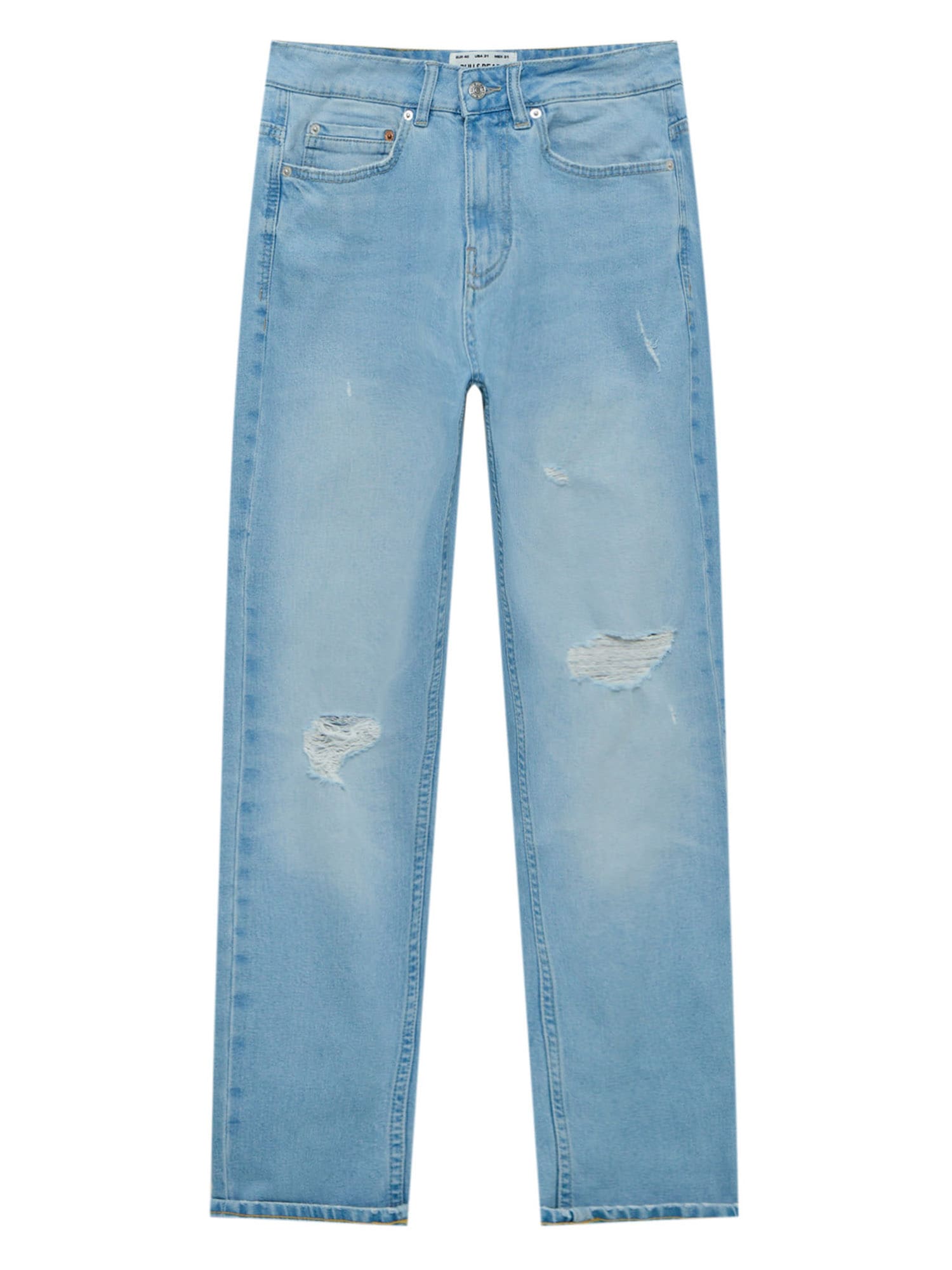 Pull&Bear Kavbojke  moder denim