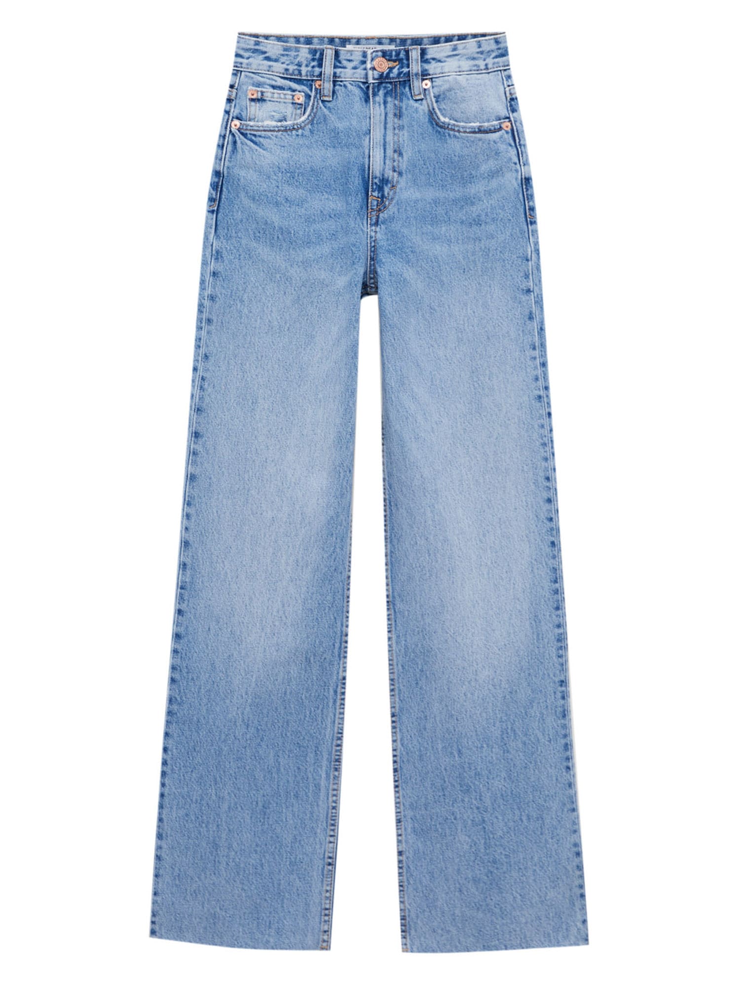 Pull&Bear Kavbojke  moder denim