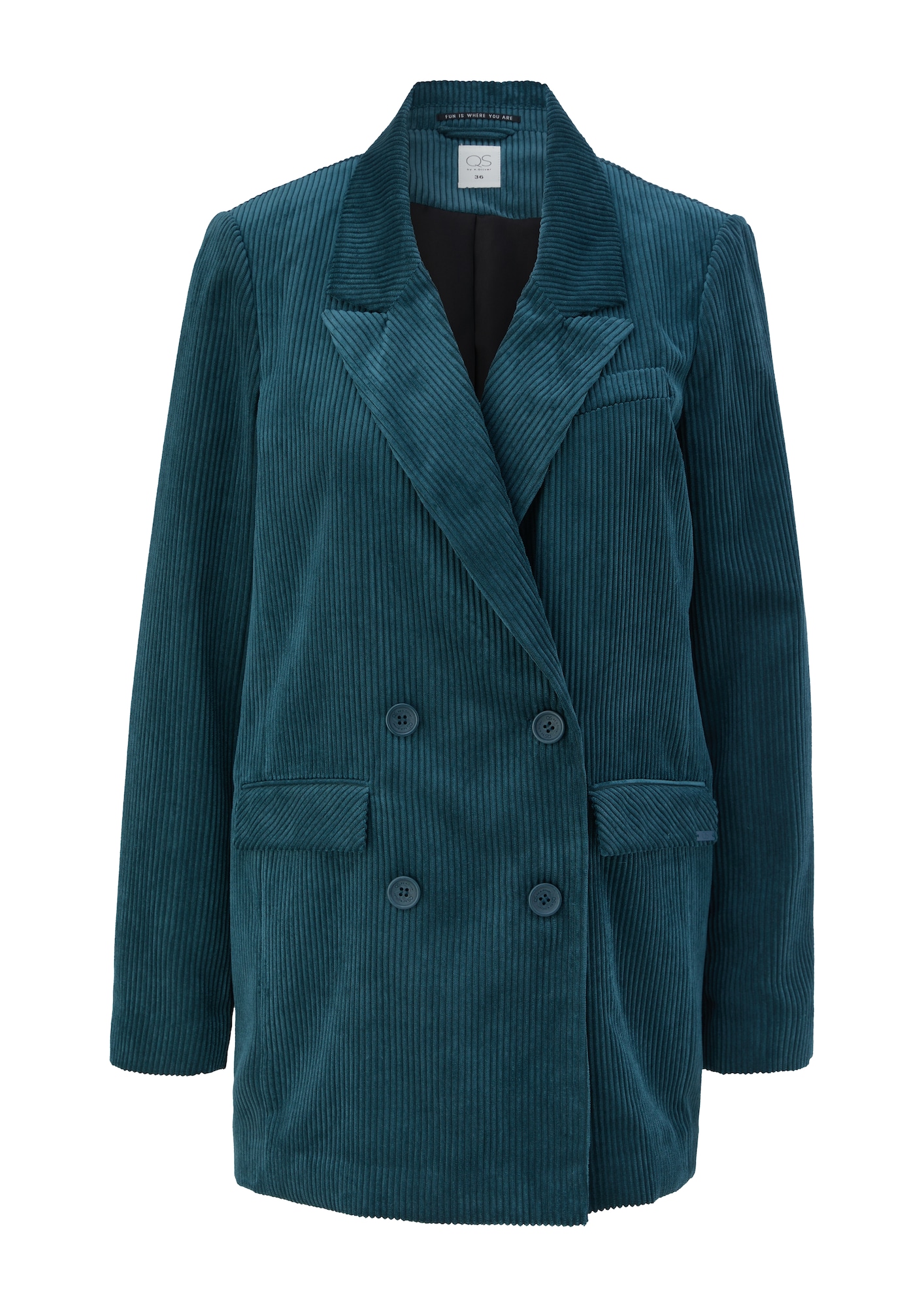QS by s.Oliver Blazer  petrol