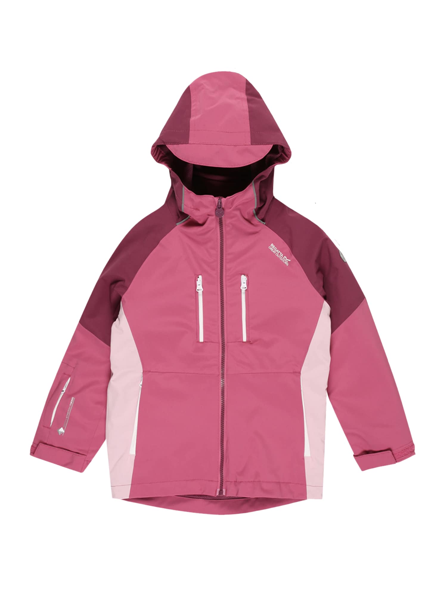 REGATTA Funkcionalna jakna 'Hydrate'  roza / roza / burgund / bela