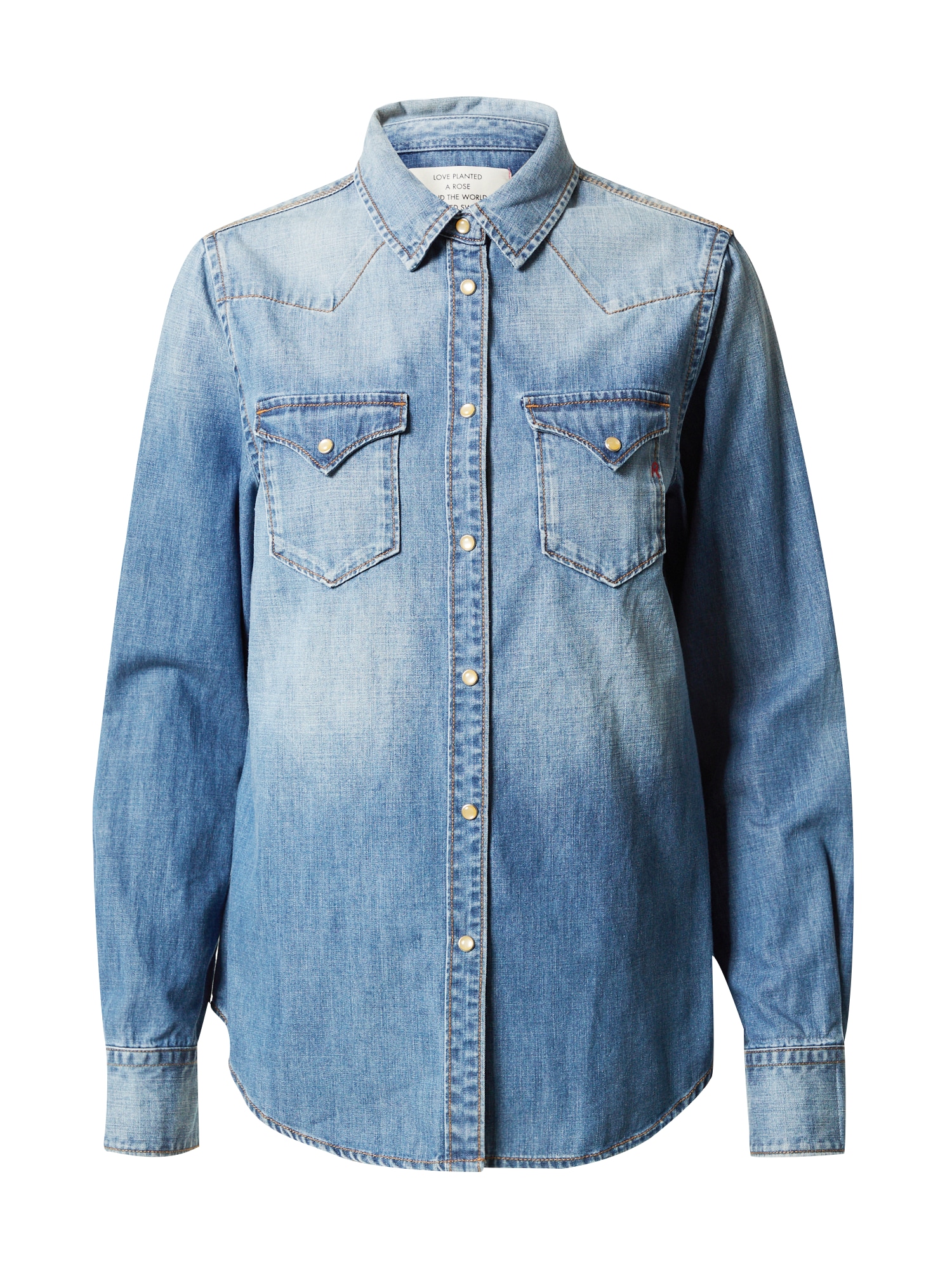 REPLAY Bluza  moder denim