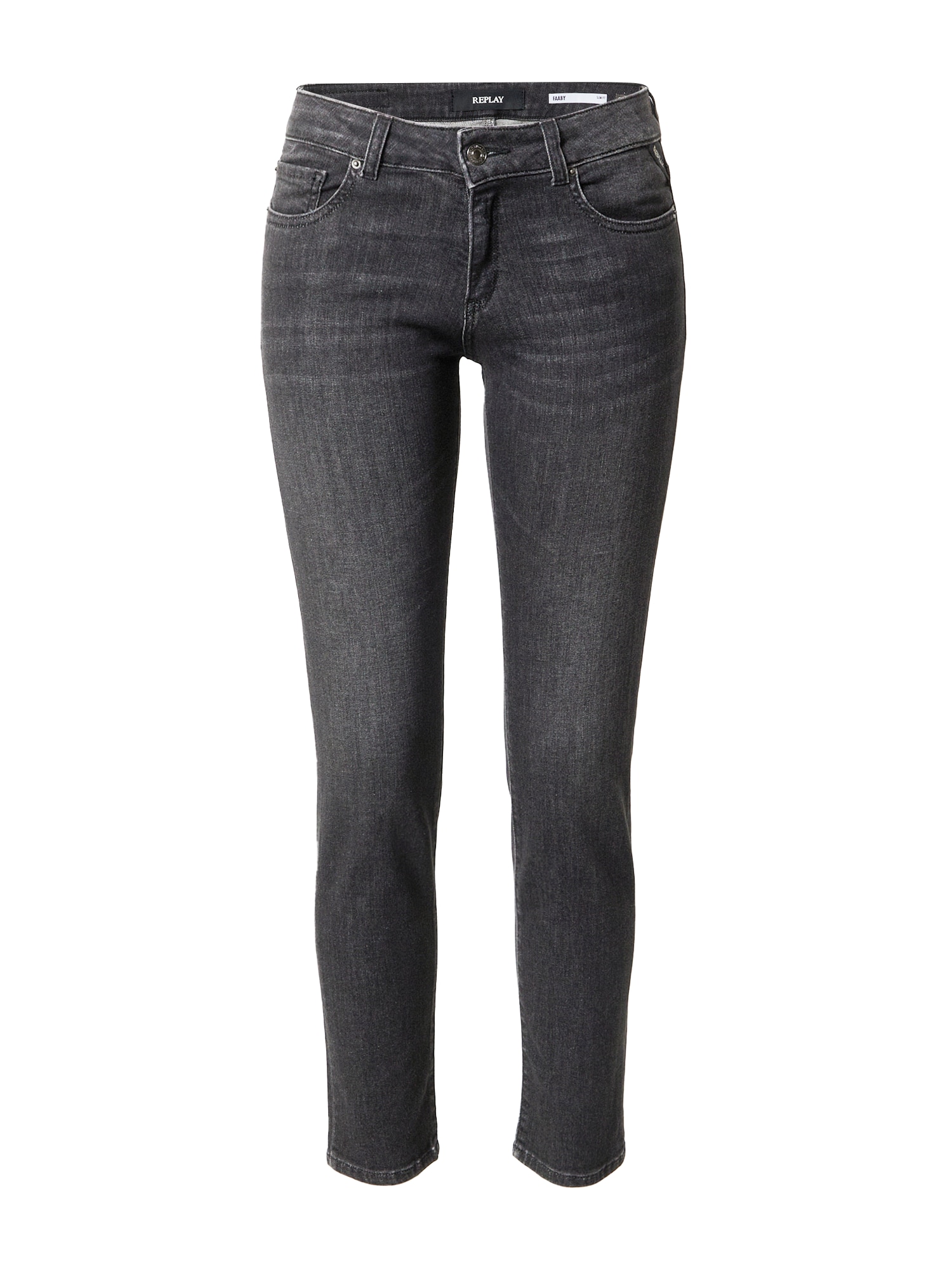 REPLAY Kavbojke 'Faaby'  črn denim
