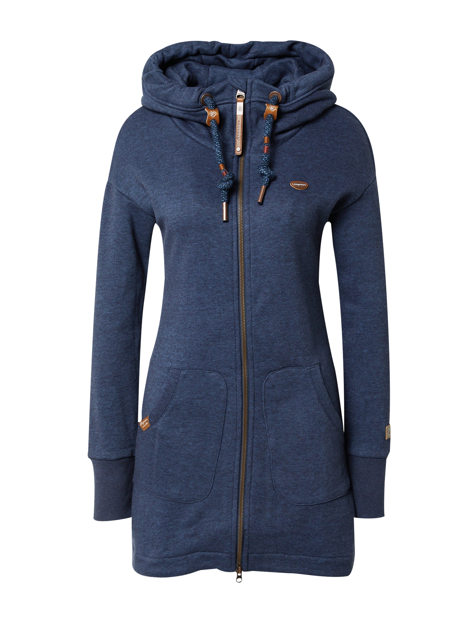 Ragwear Jopa na zadrgo 'KAMY'  mornarska / rjava