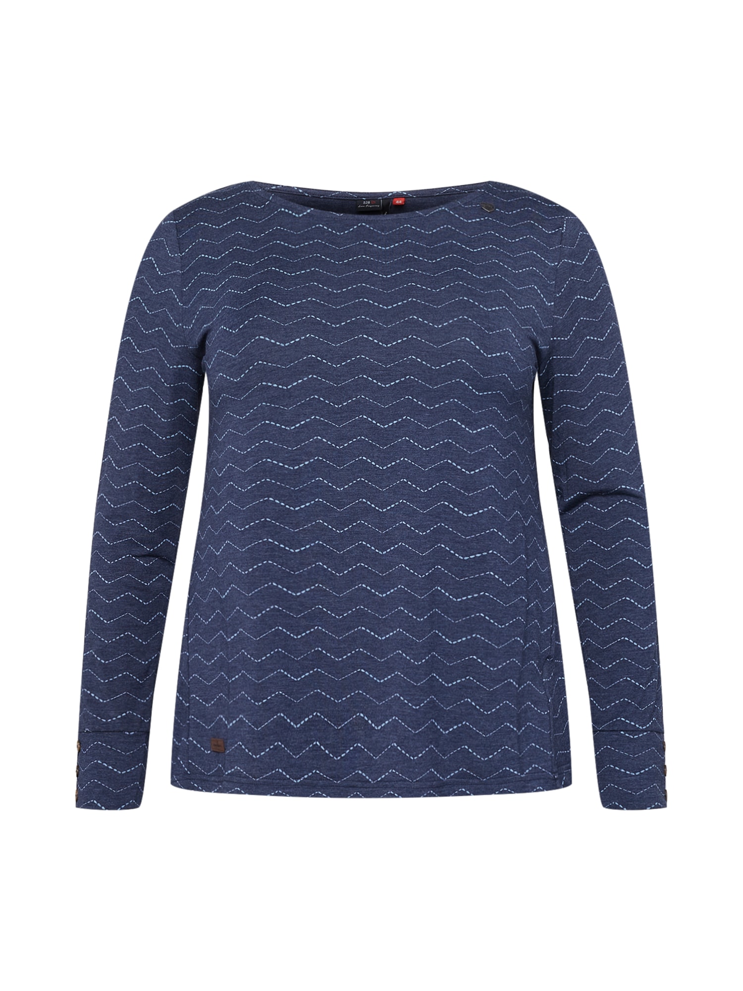 Ragwear Plus Majica 'MALKA'  mornarska / svetlo modra