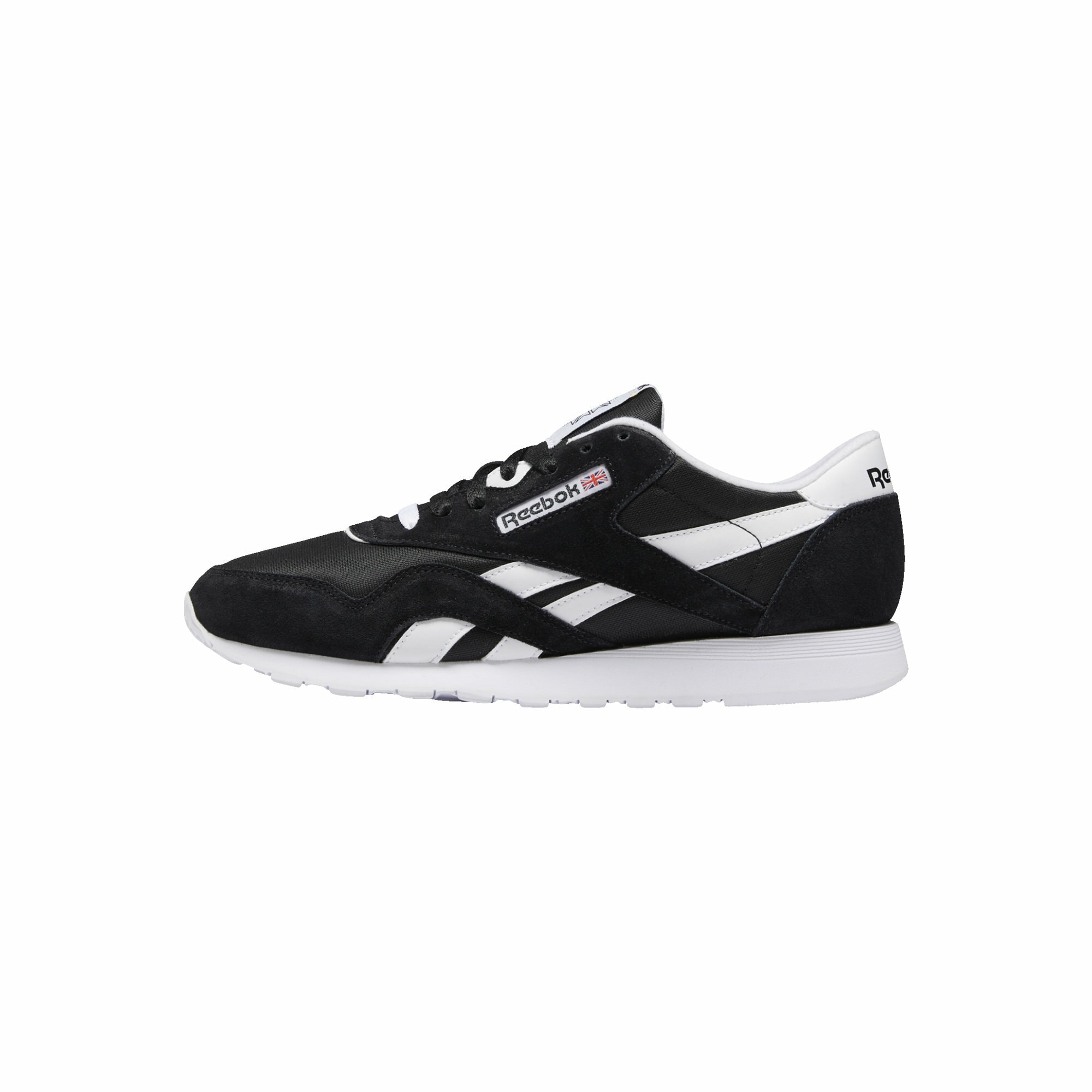 Reebok Classics Nizke superge  črna / bela