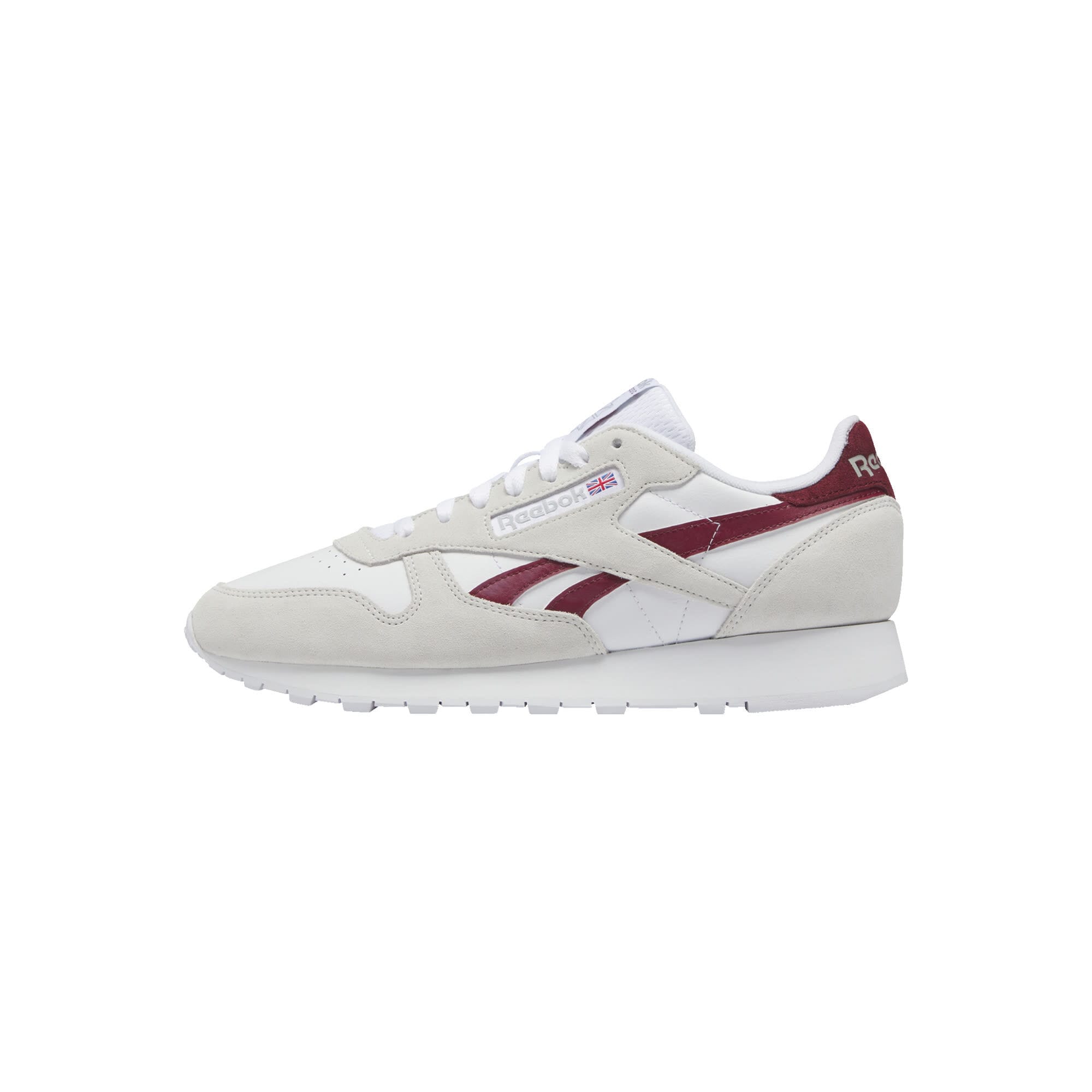 Reebok Classics Nizke superge  svetlo siva / krvavo rdeča / bela