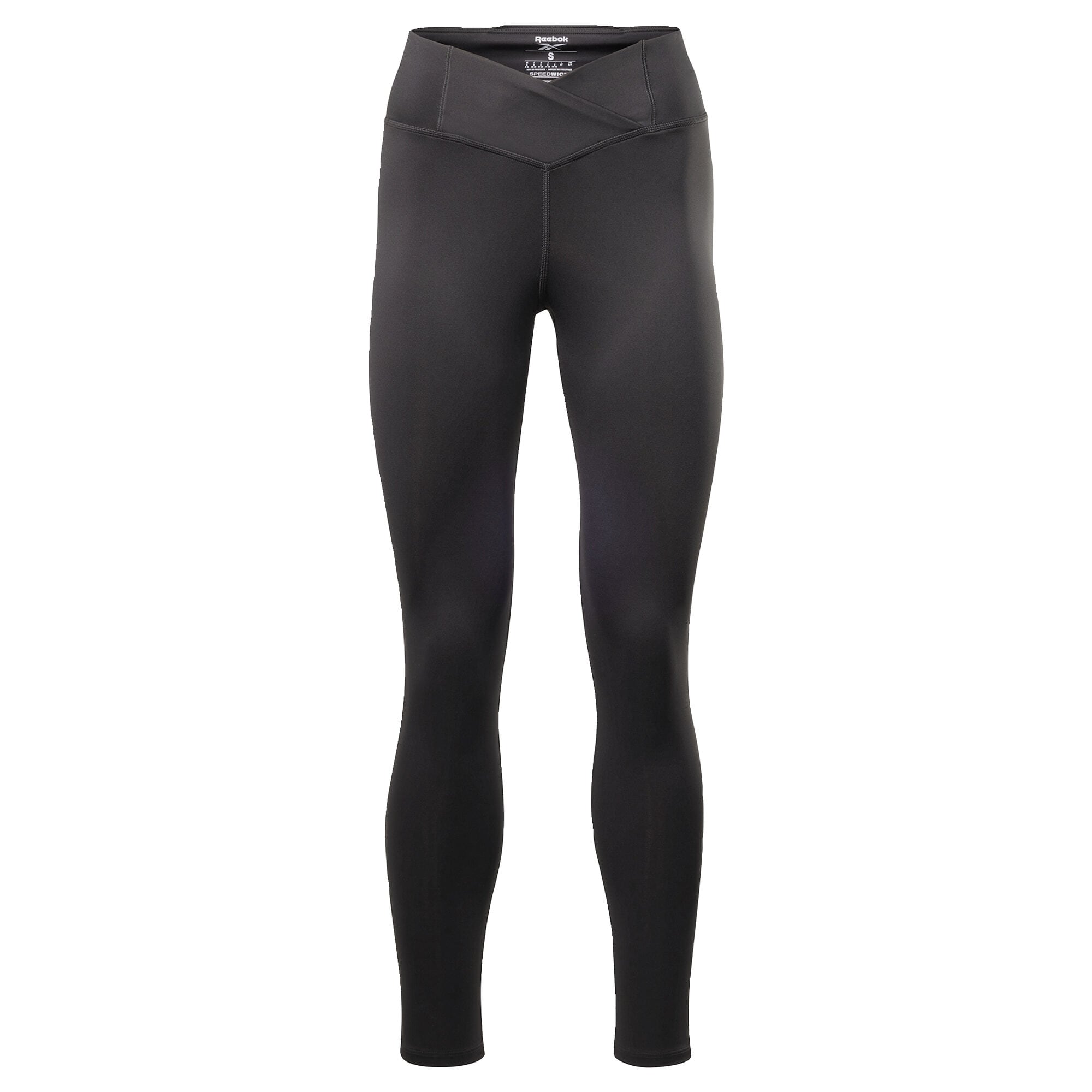 Reebok Sport Športne hlače  črna / bela