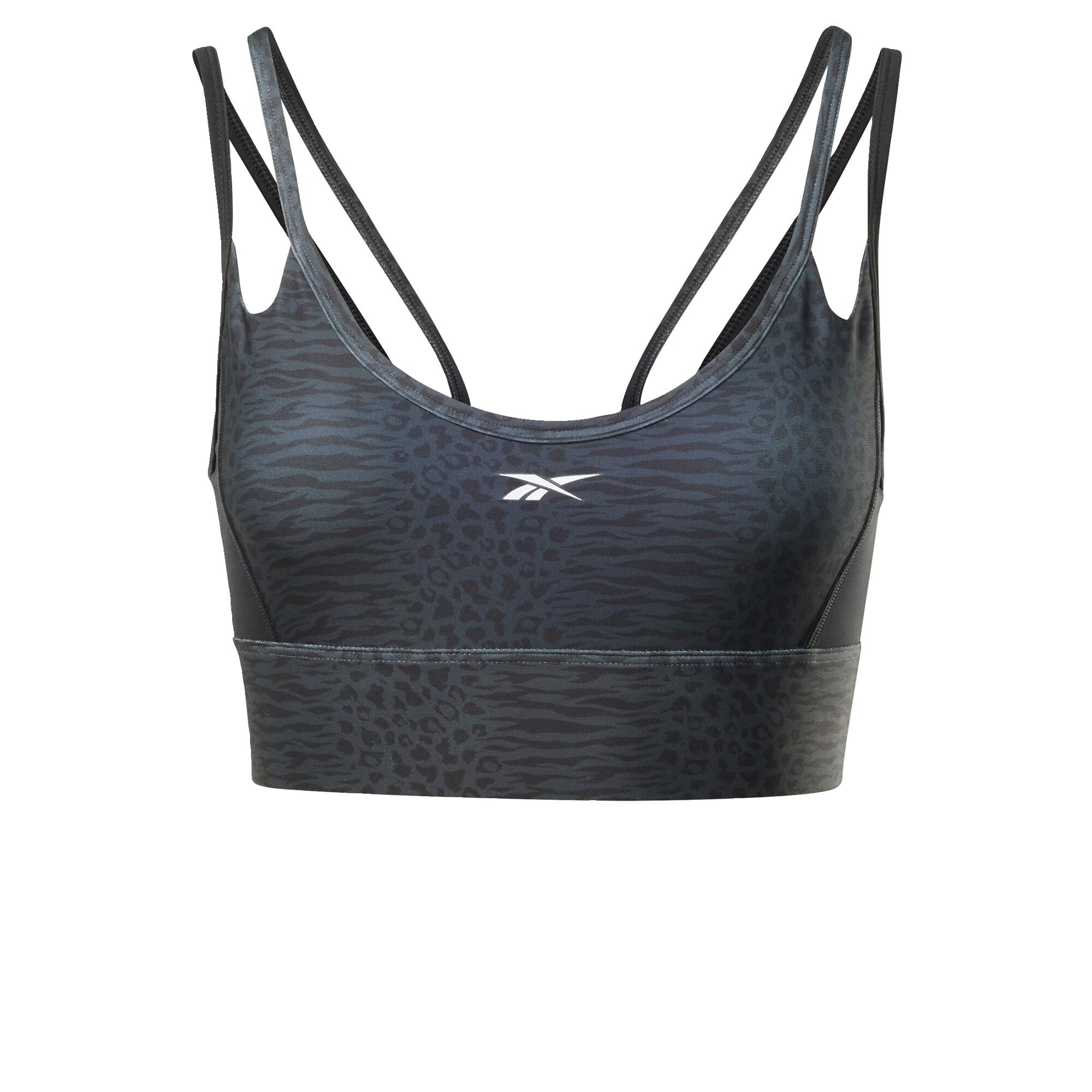 Reebok Sport Športni nederček  golobje modra / črna / bela