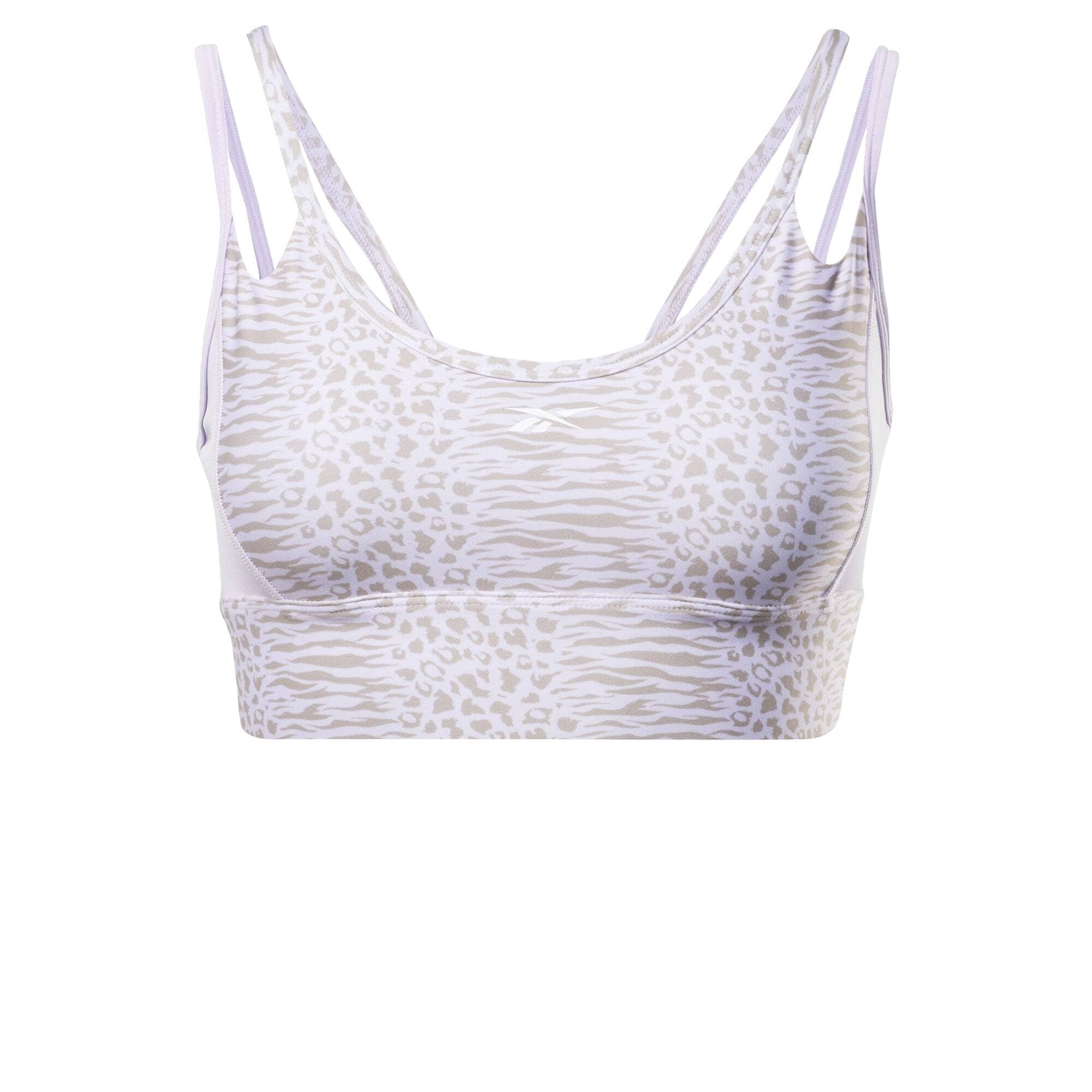 Reebok Sport Športni nederček  siva / lila