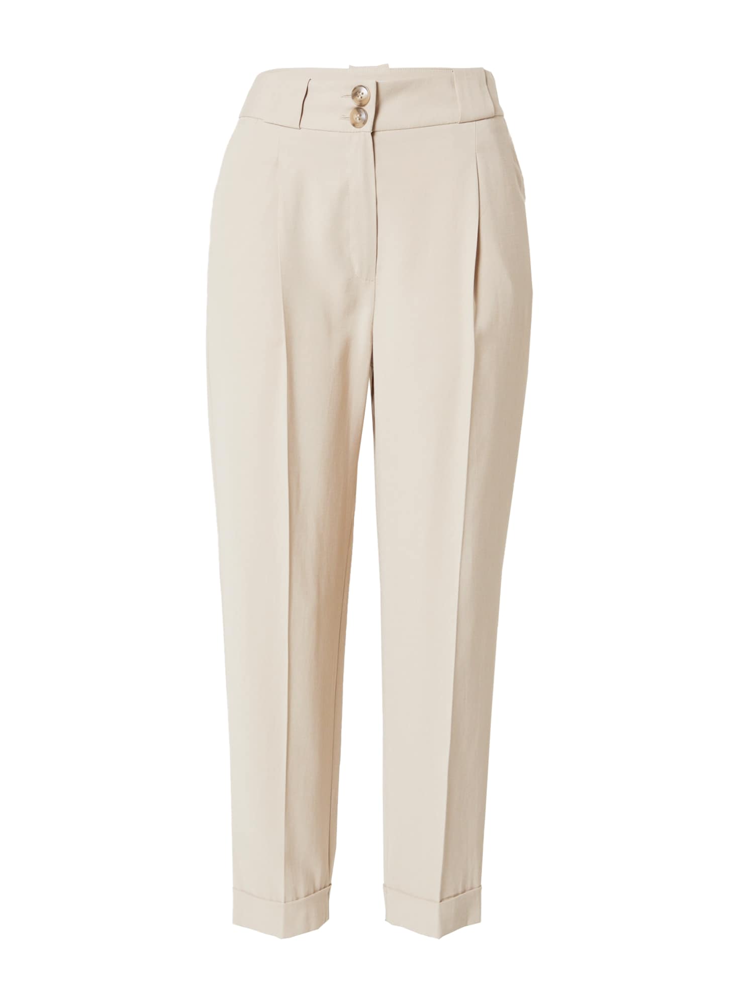 River Island Hlače z naborki  svetlo siva