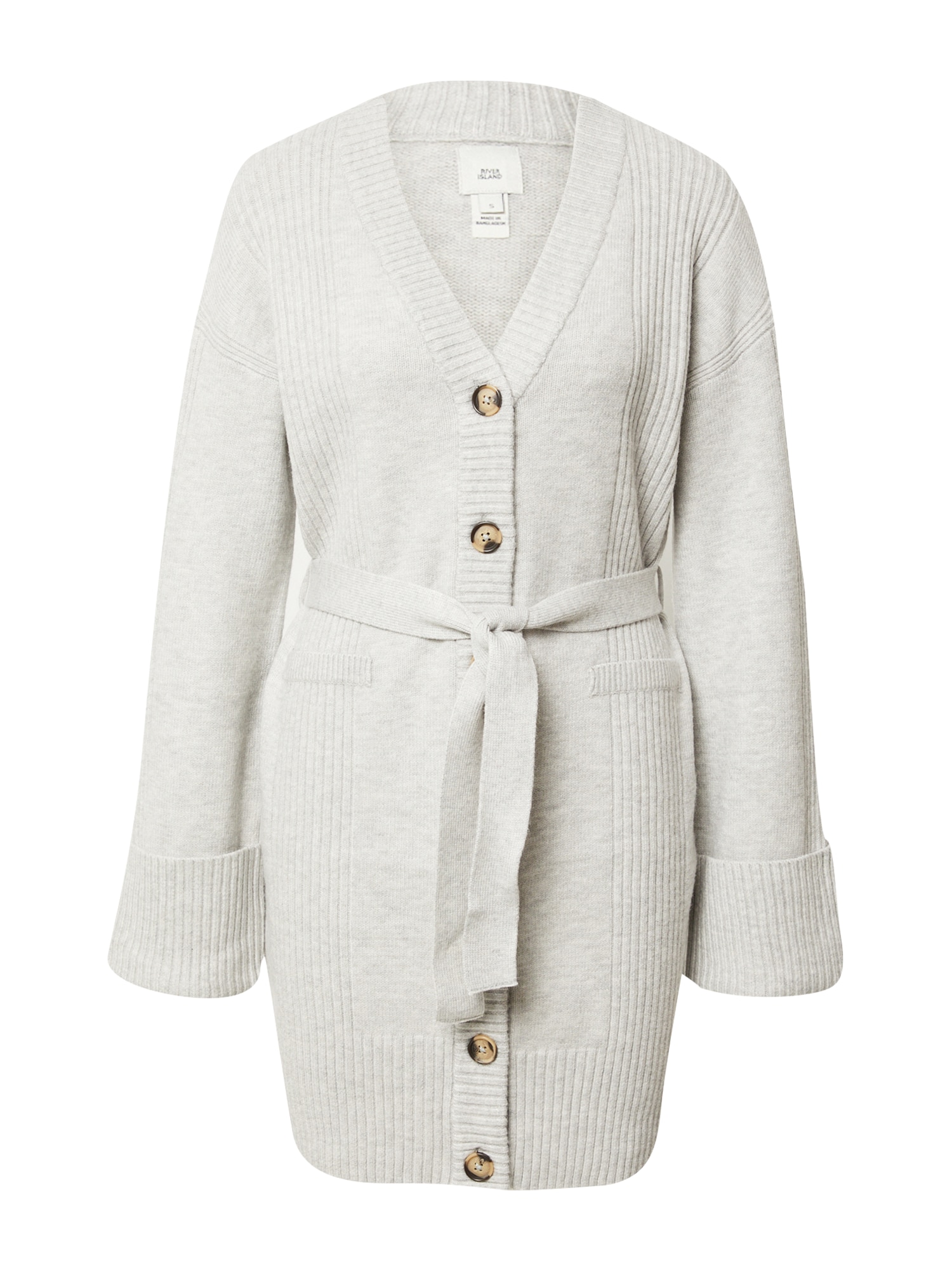 River Island Pletena jopa  siva