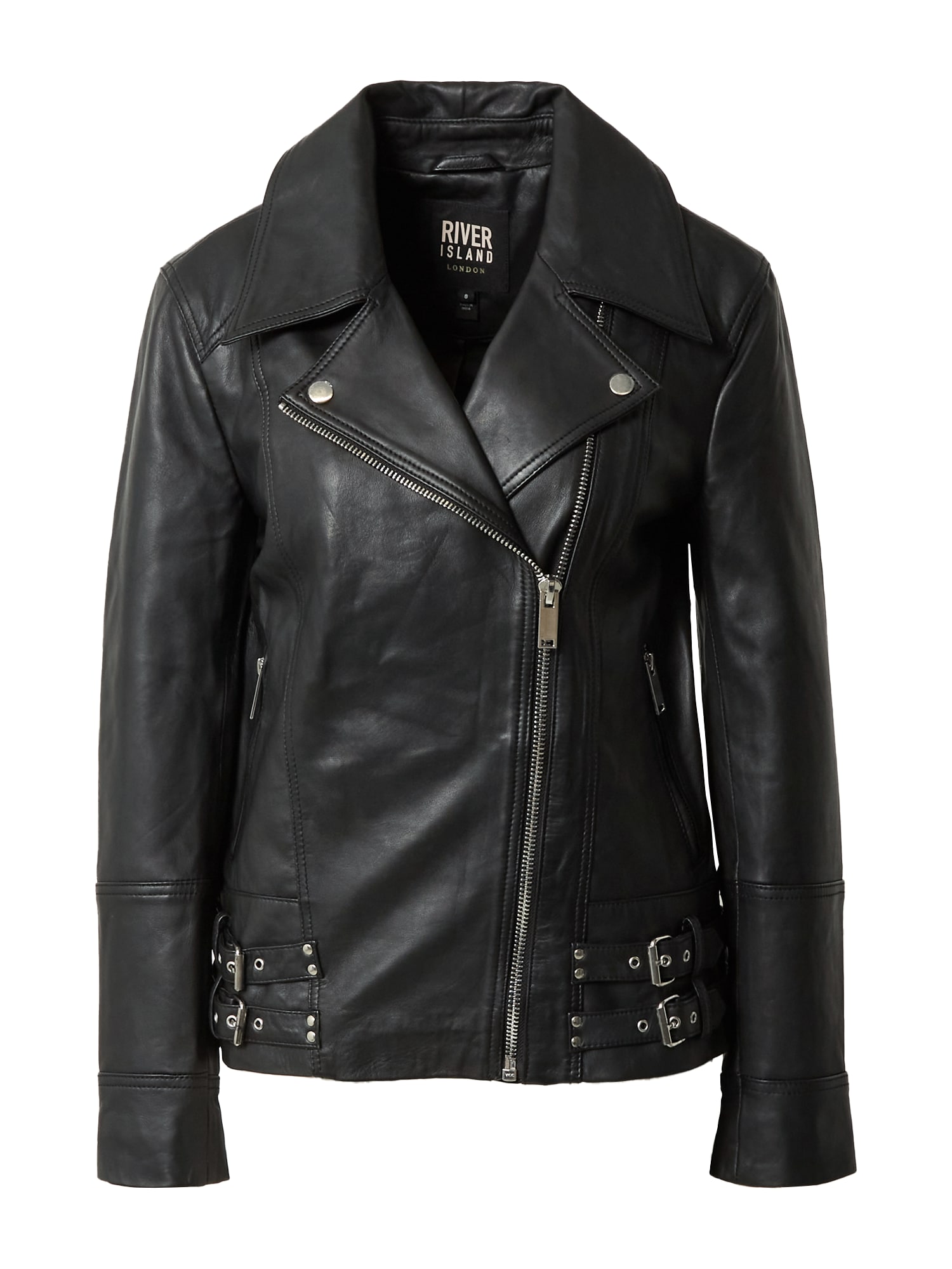 River Island Prehodna jakna  črna
