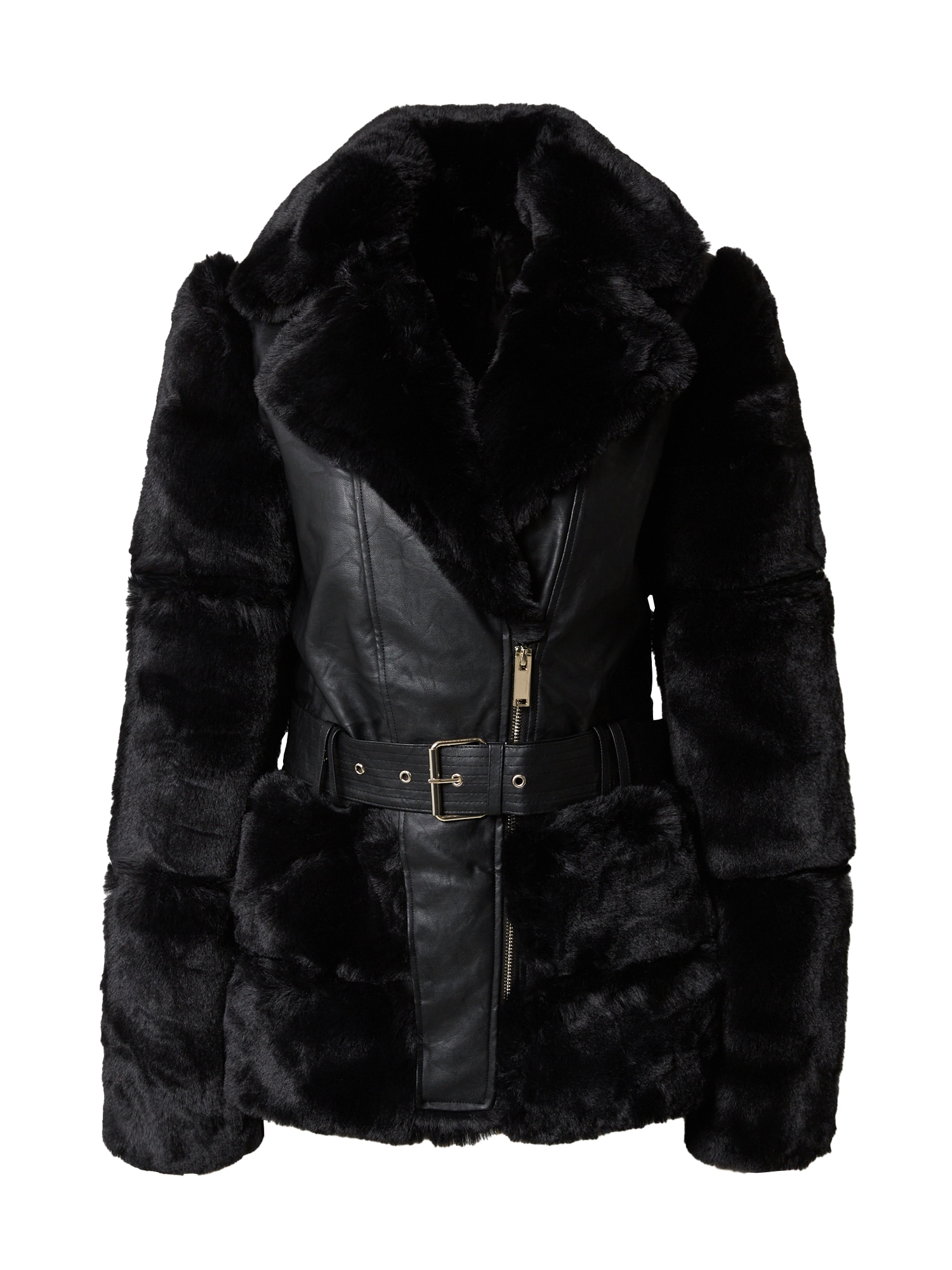 River Island Prehodna jakna  črna